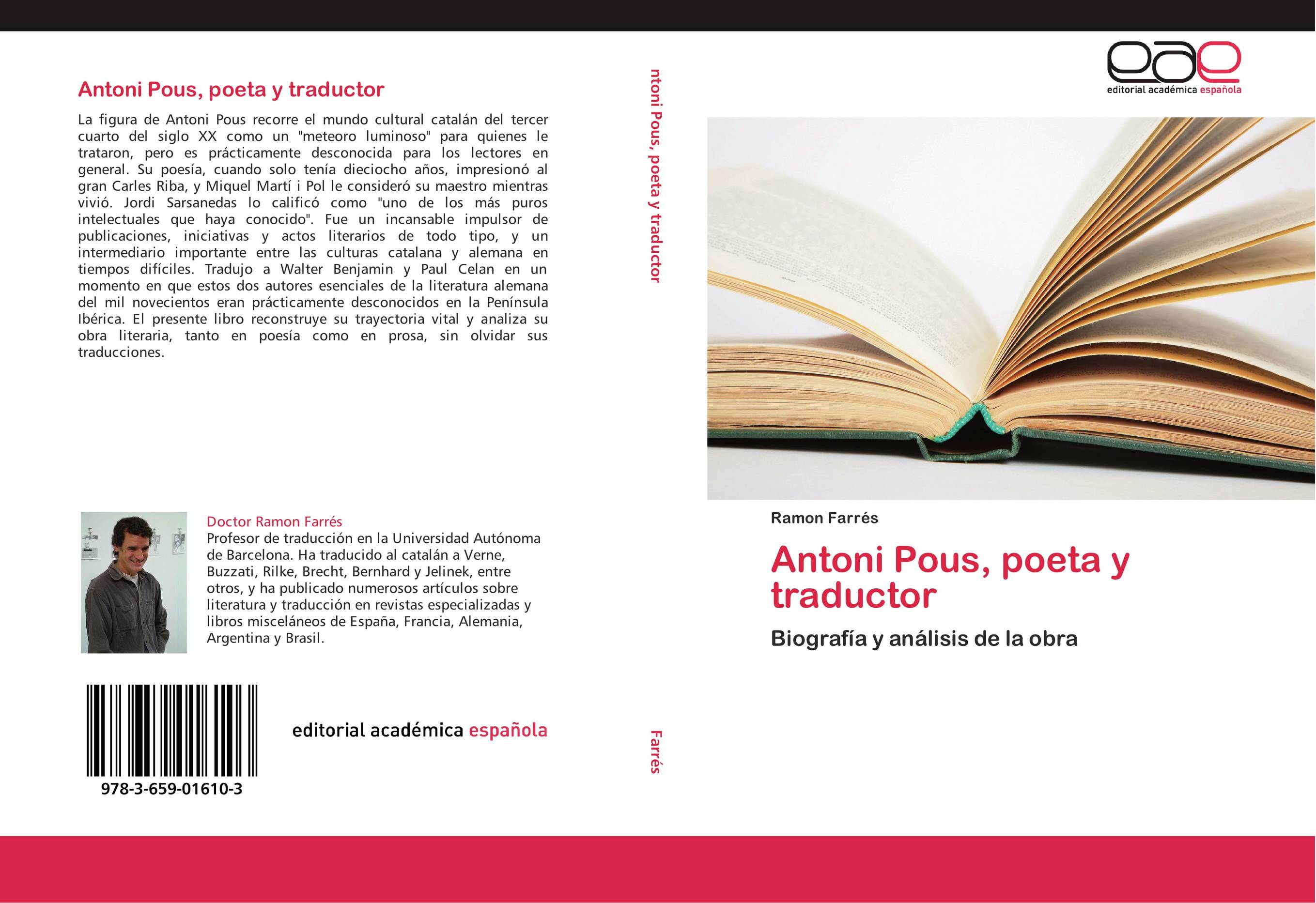Antoni Pous, poeta y traductor