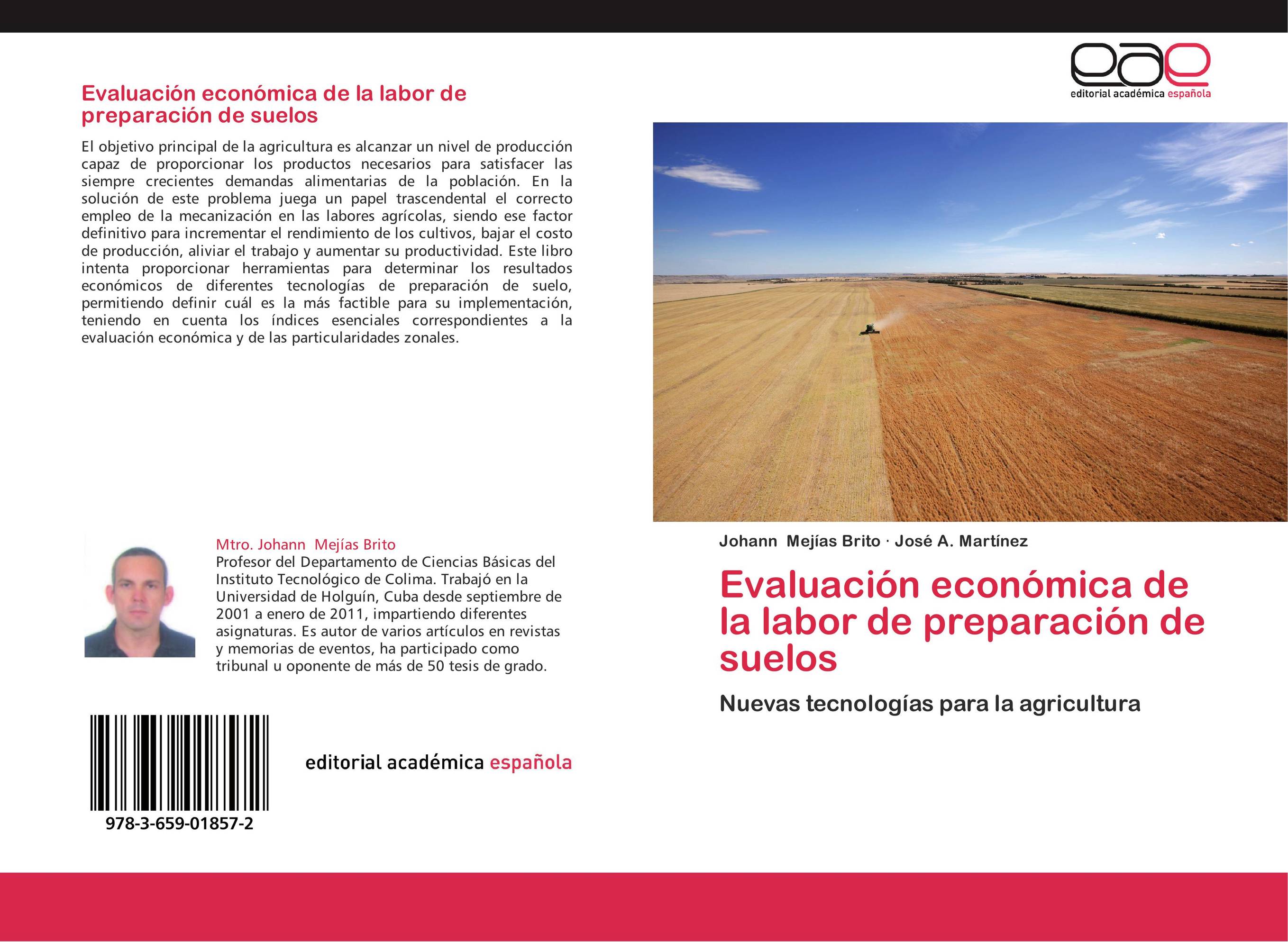 Evaluación económica de la labor de preparación de suelos