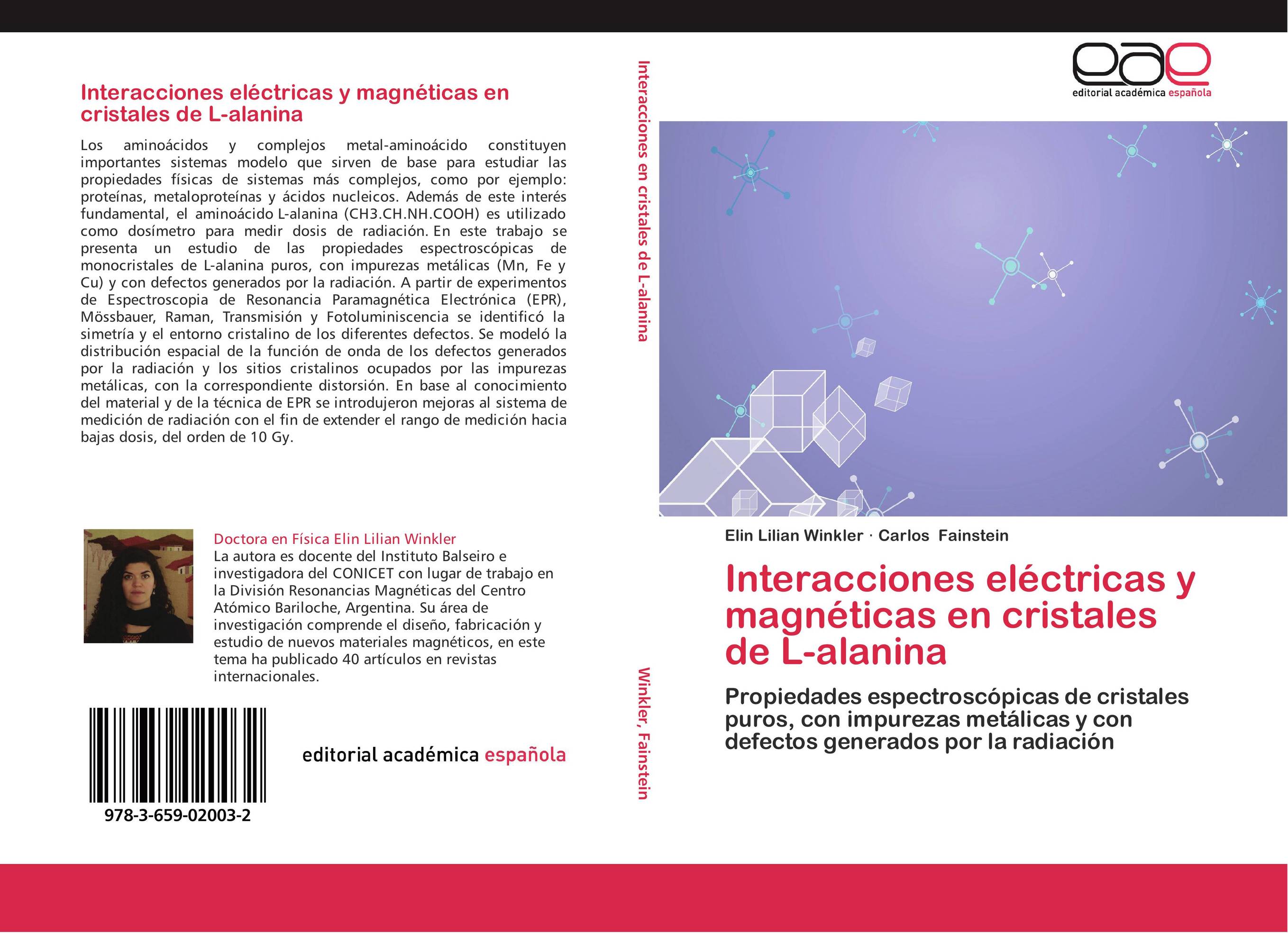 Interacciones eléctricas y magnéticas en cristales de L-alanina