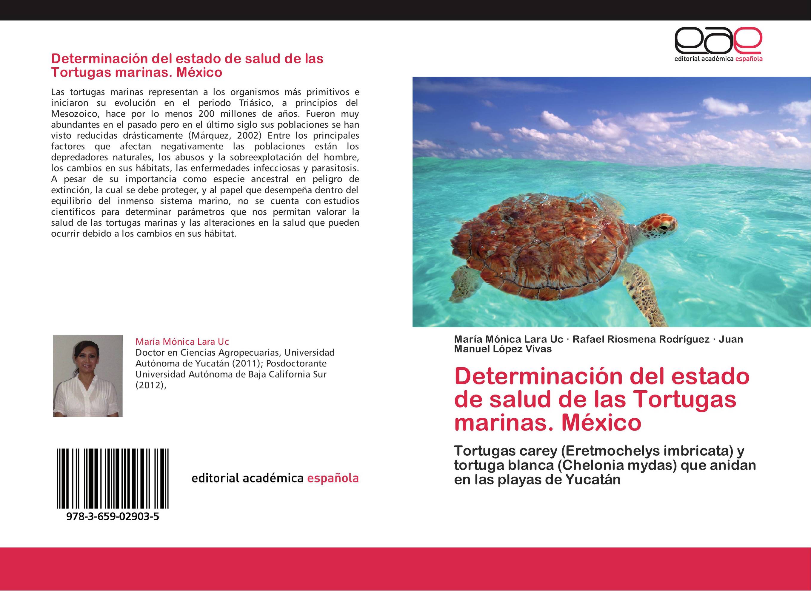 Determinacion del estado de salud de las Tortugas marinas.México