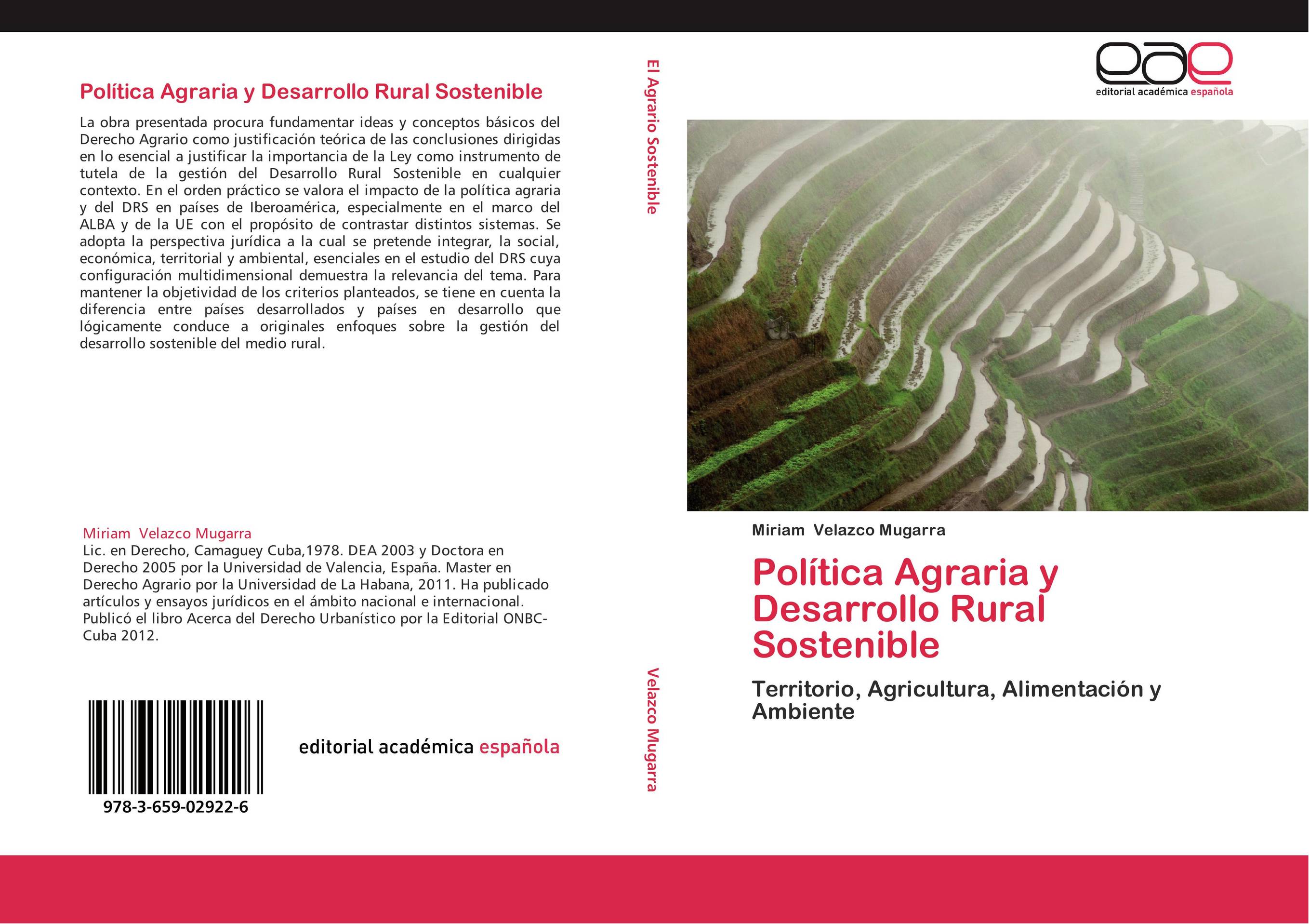 Política Agraria y Desarrollo Rural Sostenible