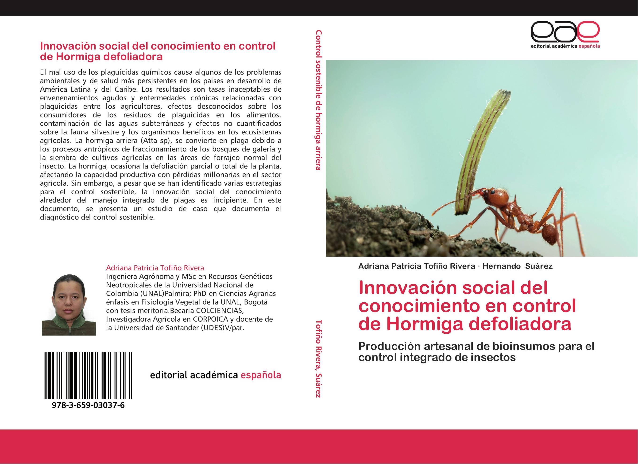 Innovación social del conocimiento en control de Hormiga defoliadora