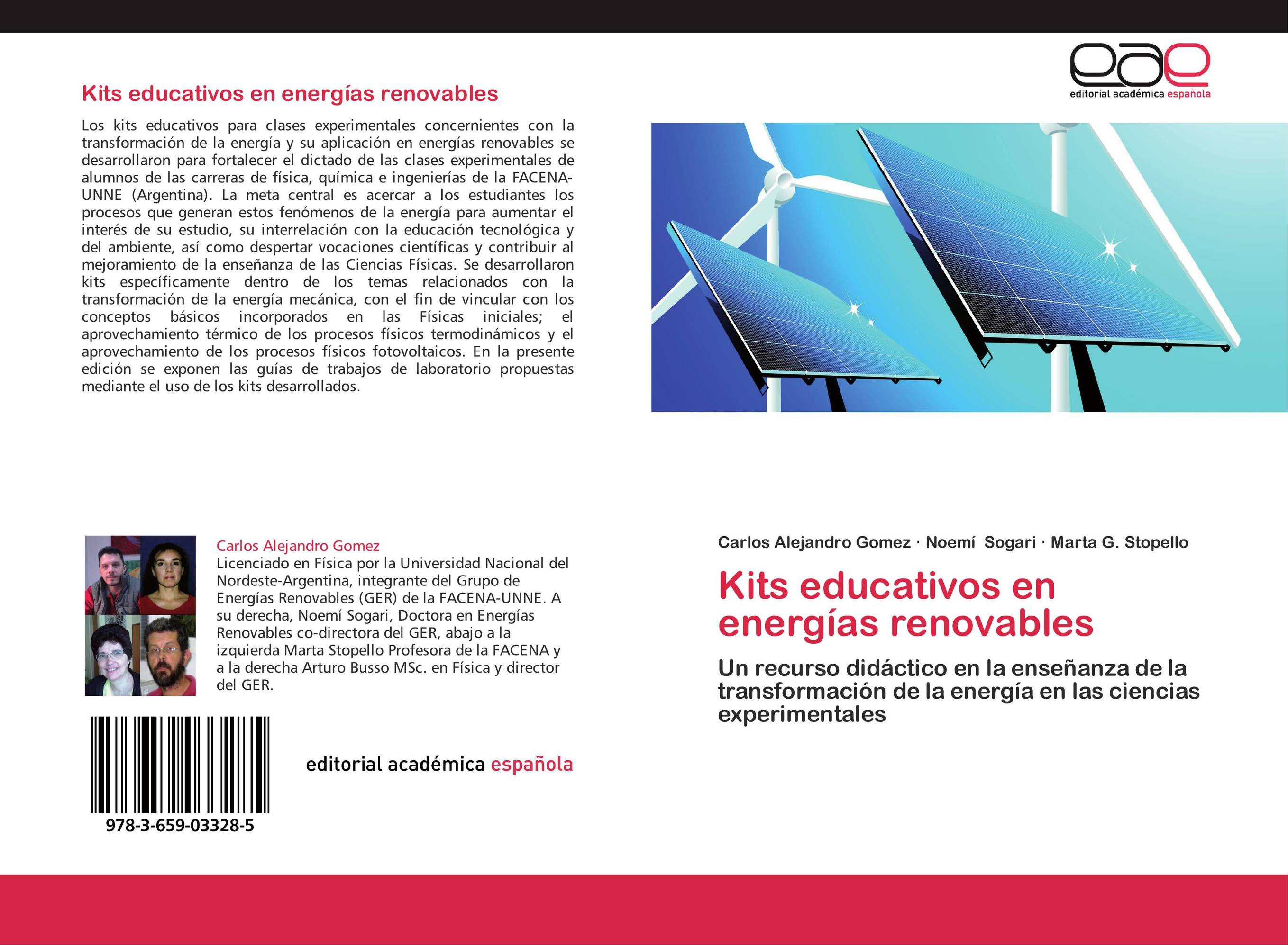 Kits educativos en energías renovables