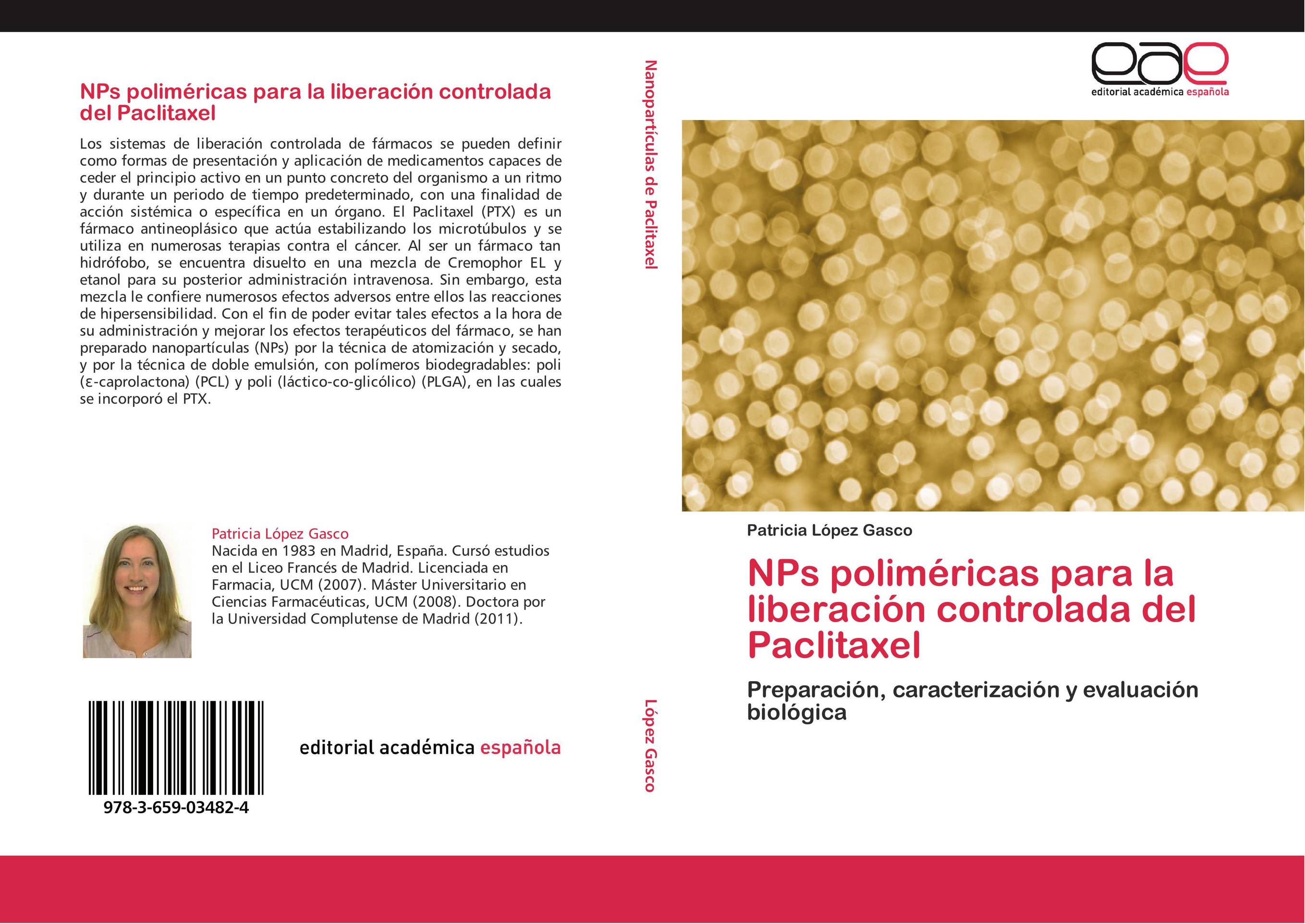 NPs poliméricas para la liberación controlada del Paclitaxel