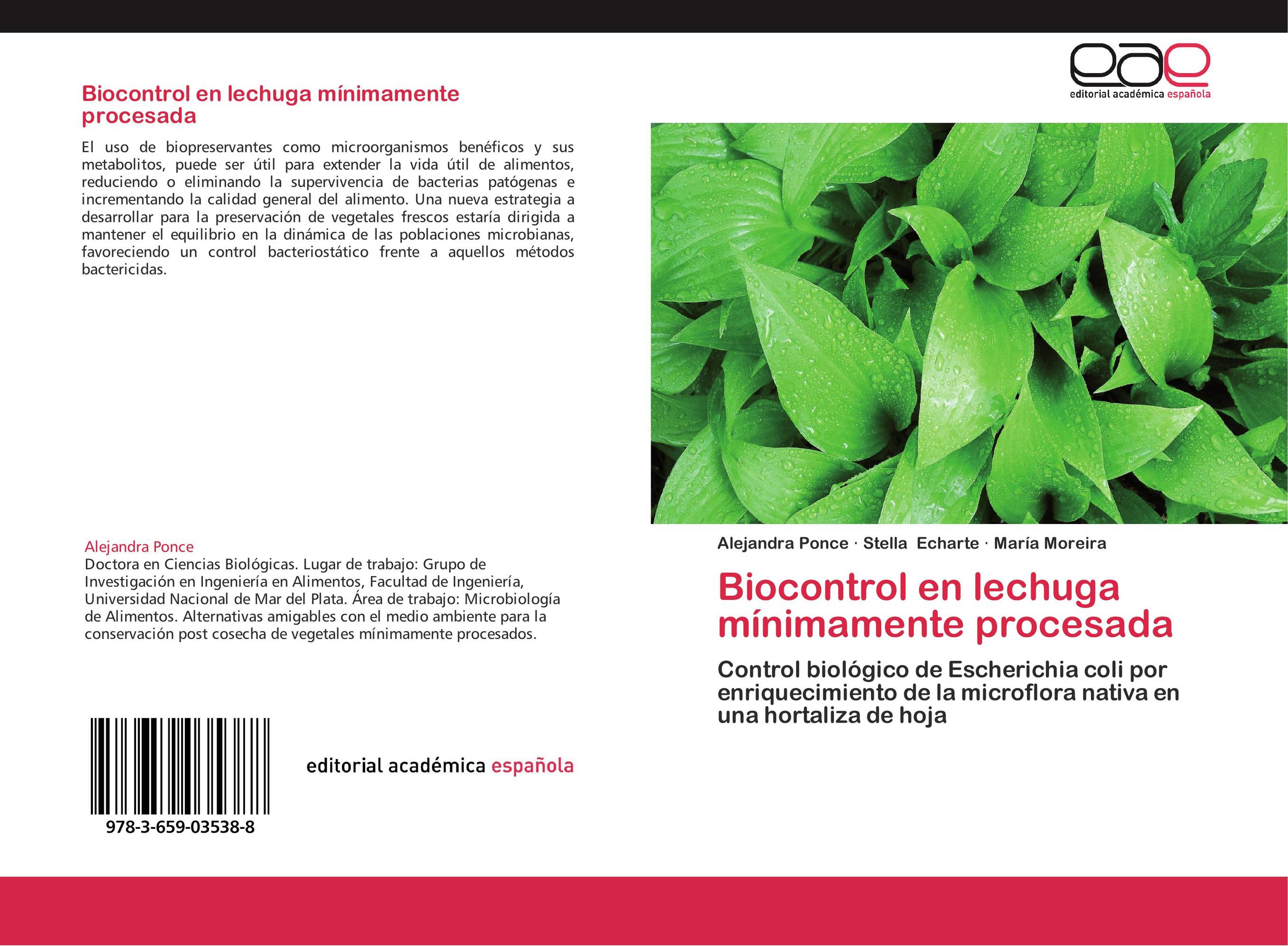 Biocontrol en lechuga mínimamente procesada