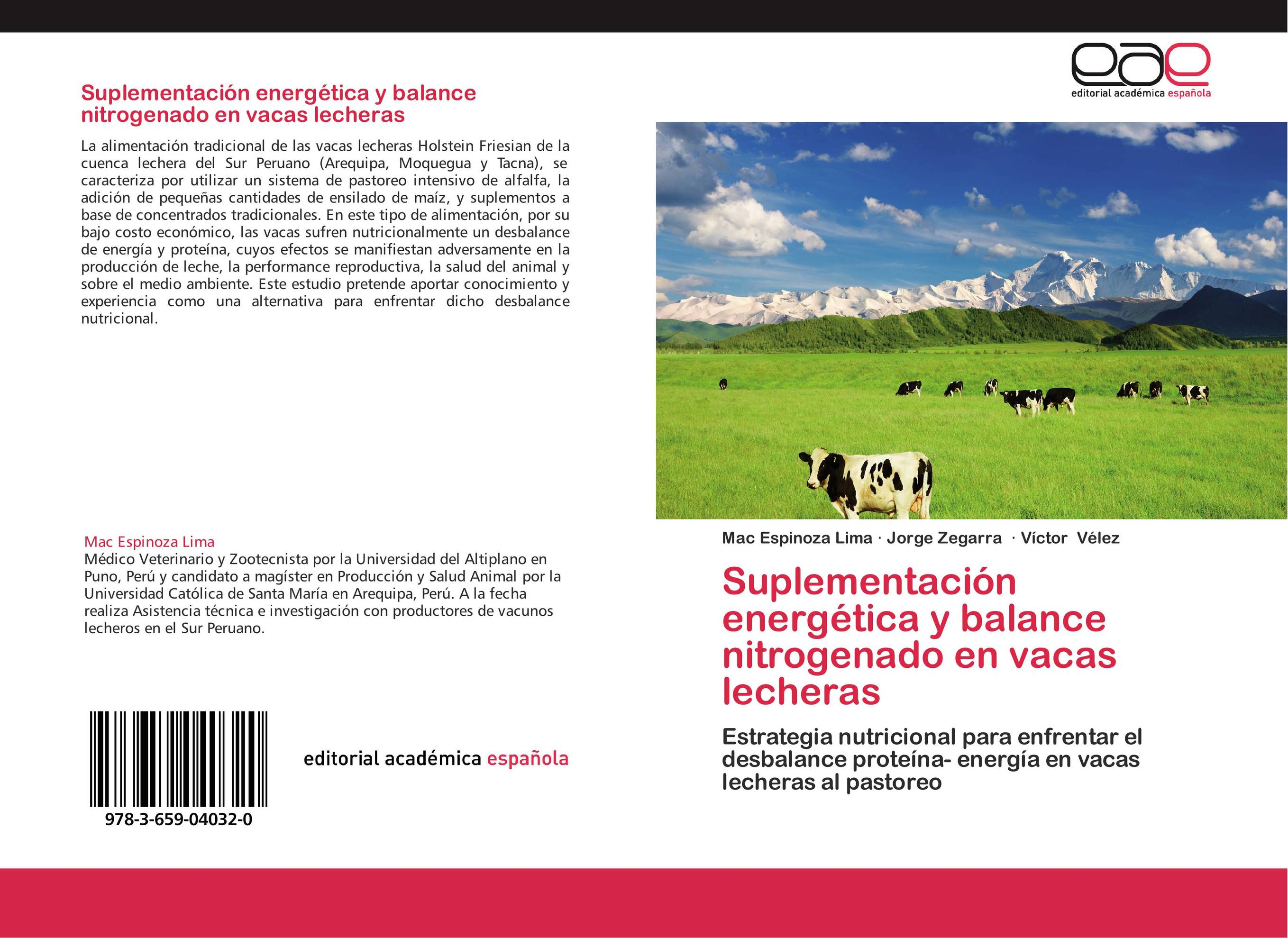 Suplementación energética y balance nitrogenado en vacas lecheras