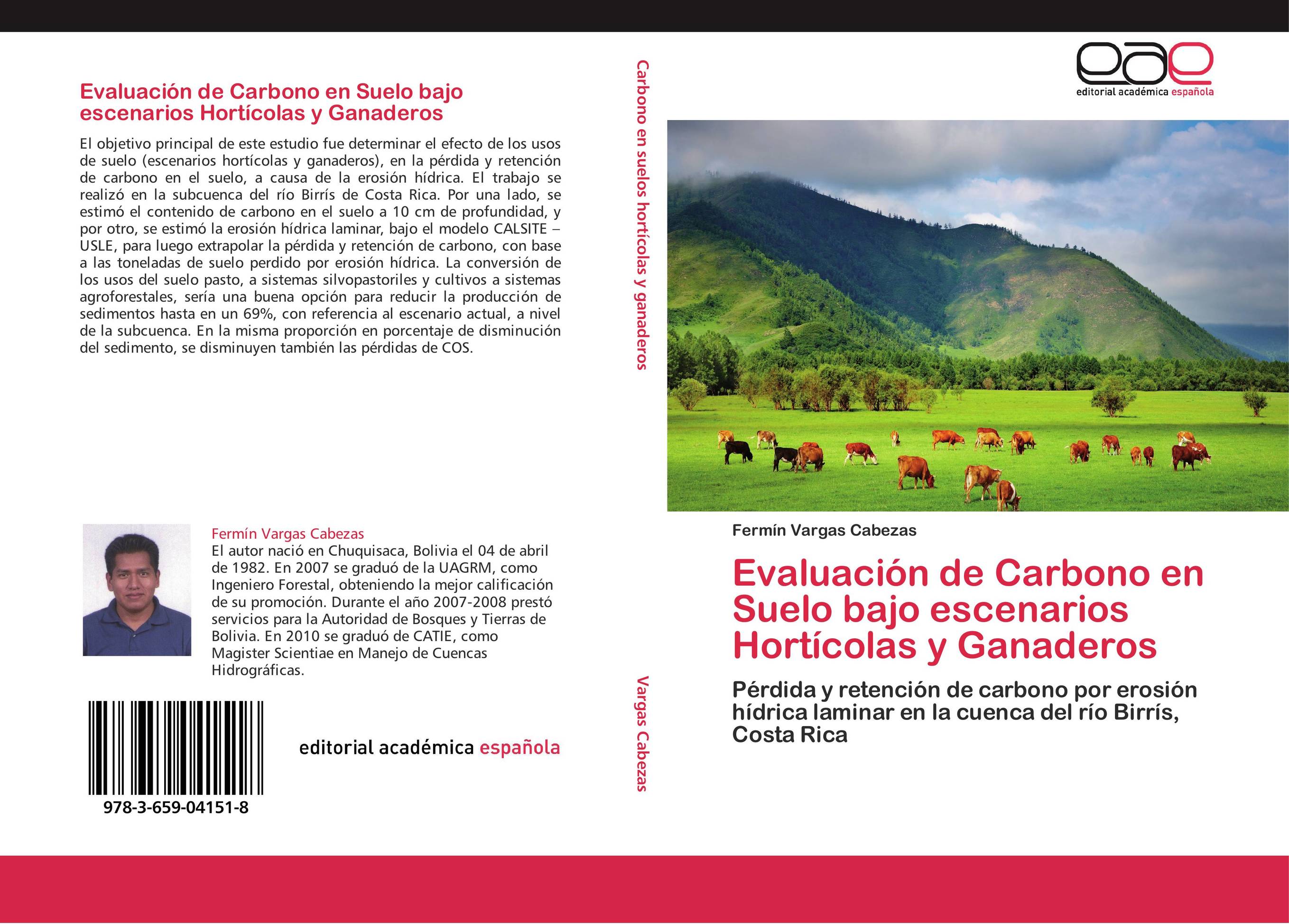Evaluación de Carbono en Suelo bajo escenarios Hortícolas y Ganaderos