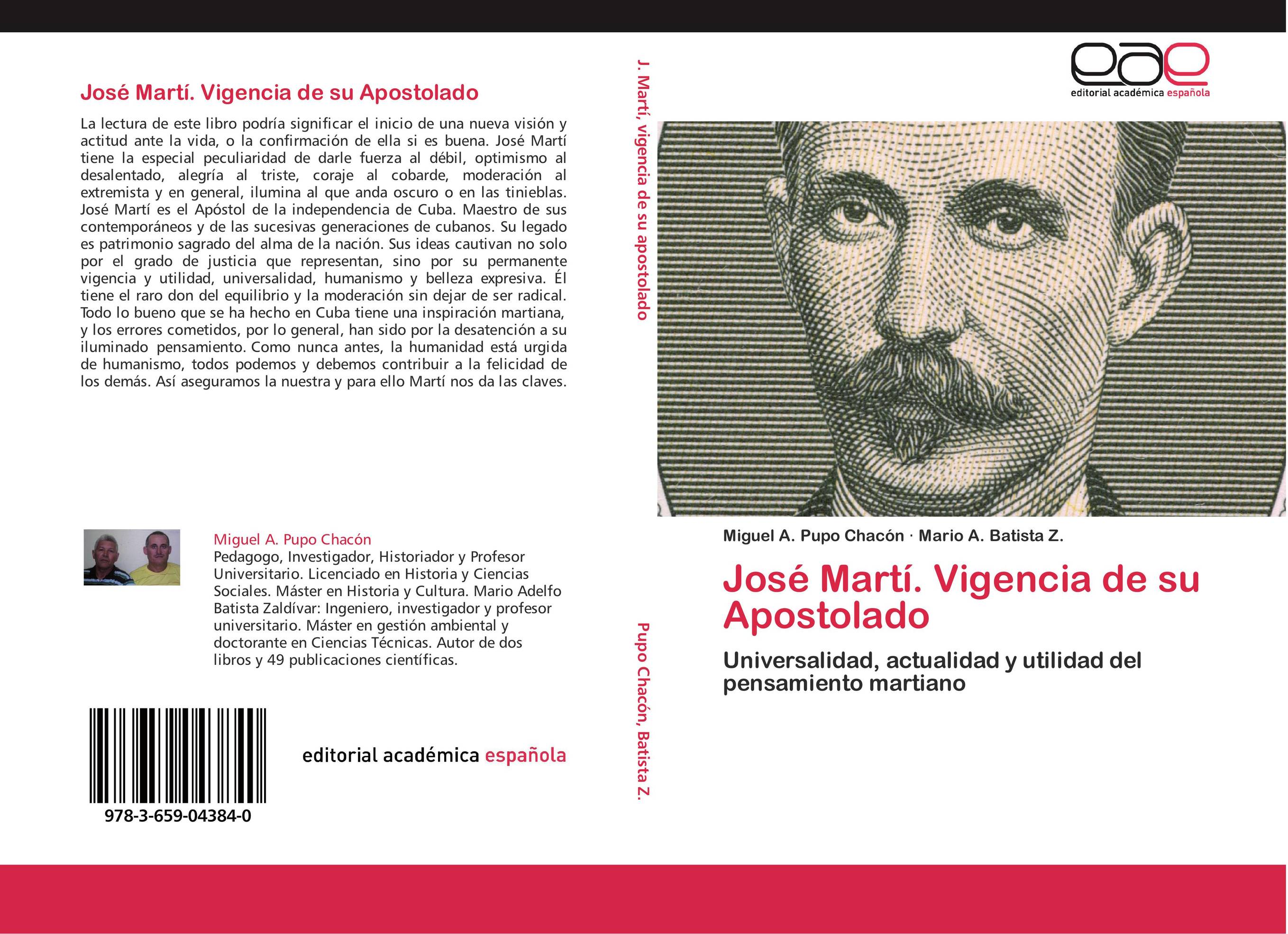 José Martí. Vigencia de su Apostolado