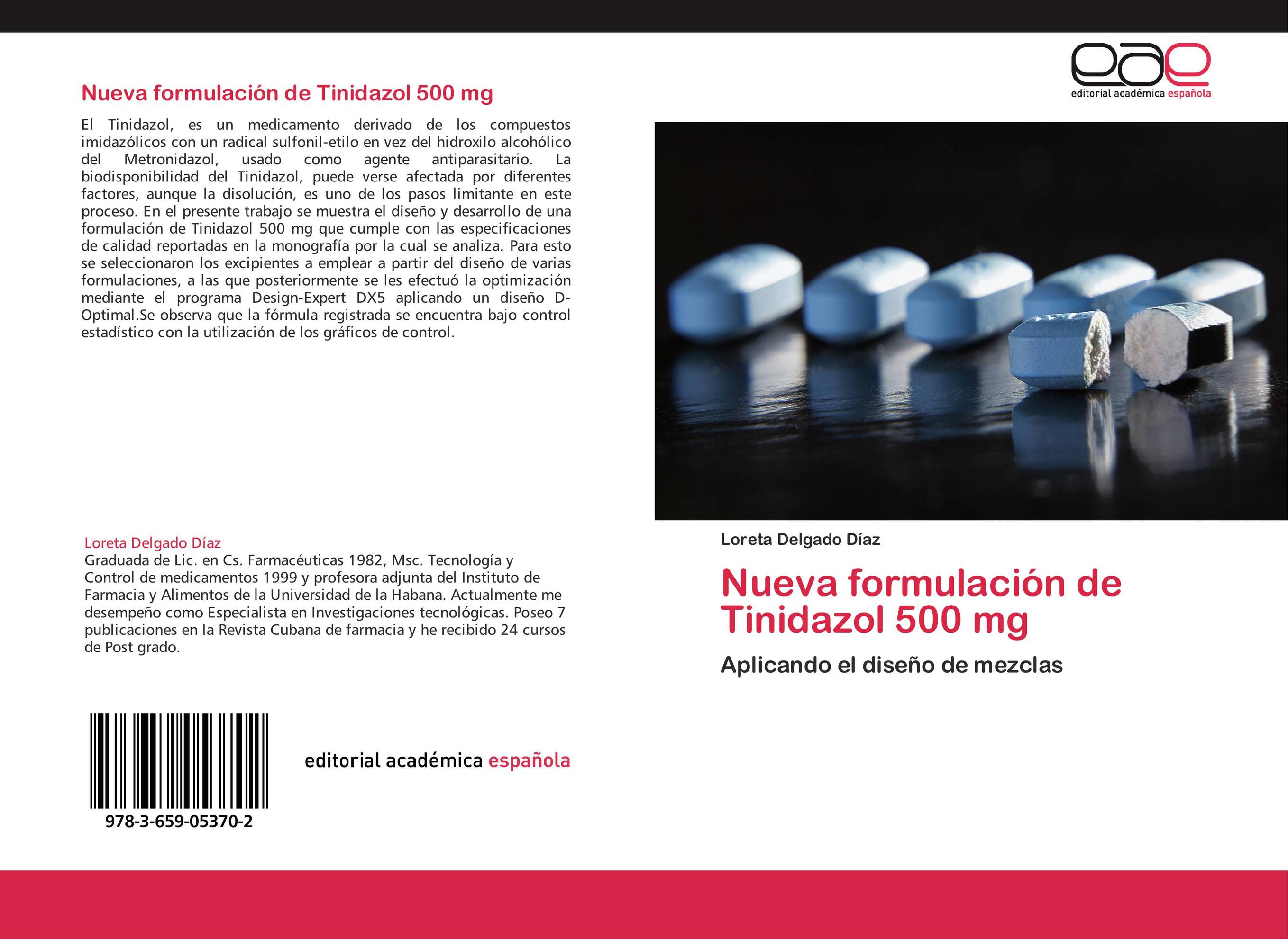 Nueva formulación de Tinidazol 500 mg