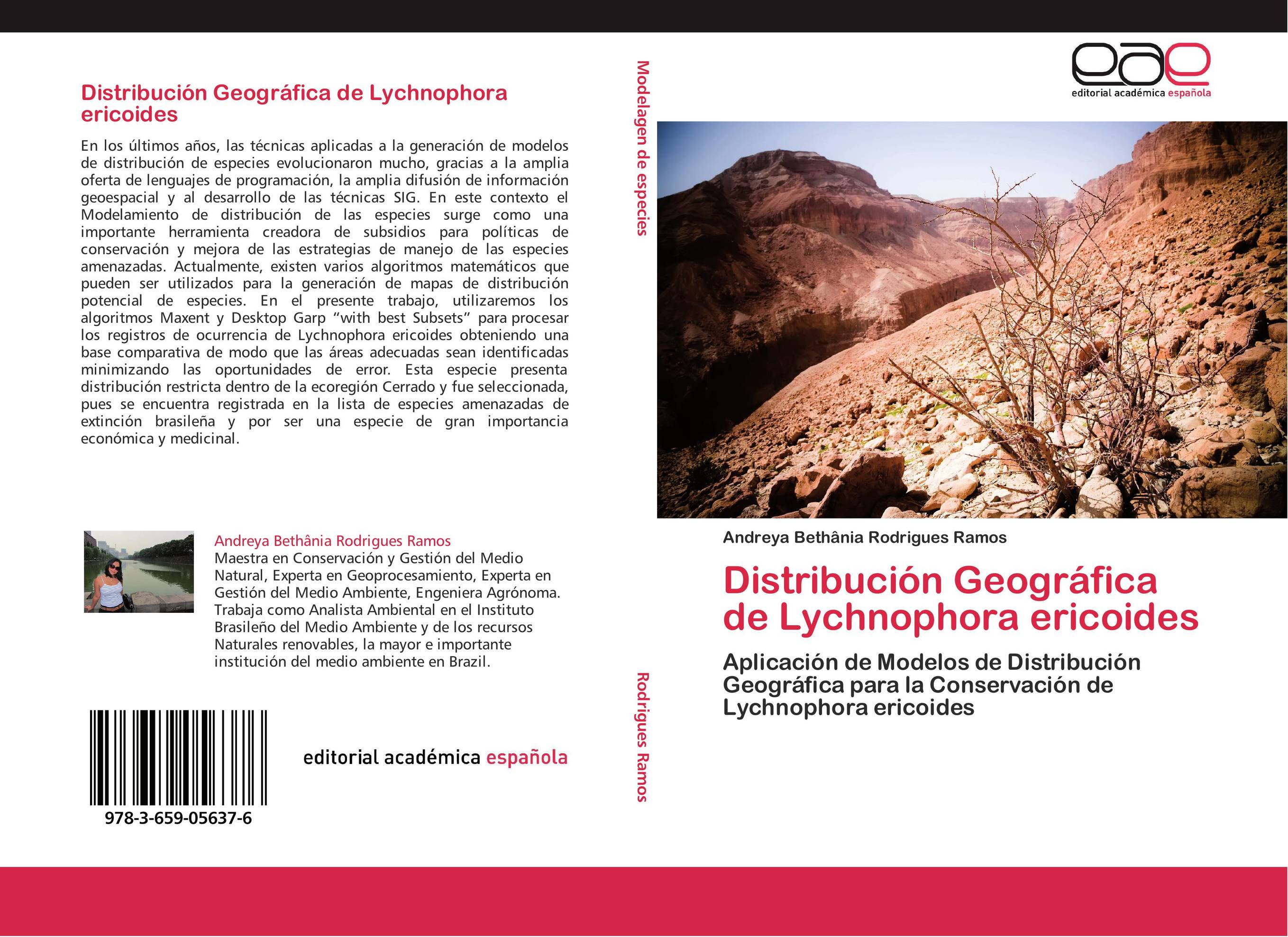 Distribución Geográfica de Lychnophora ericoides