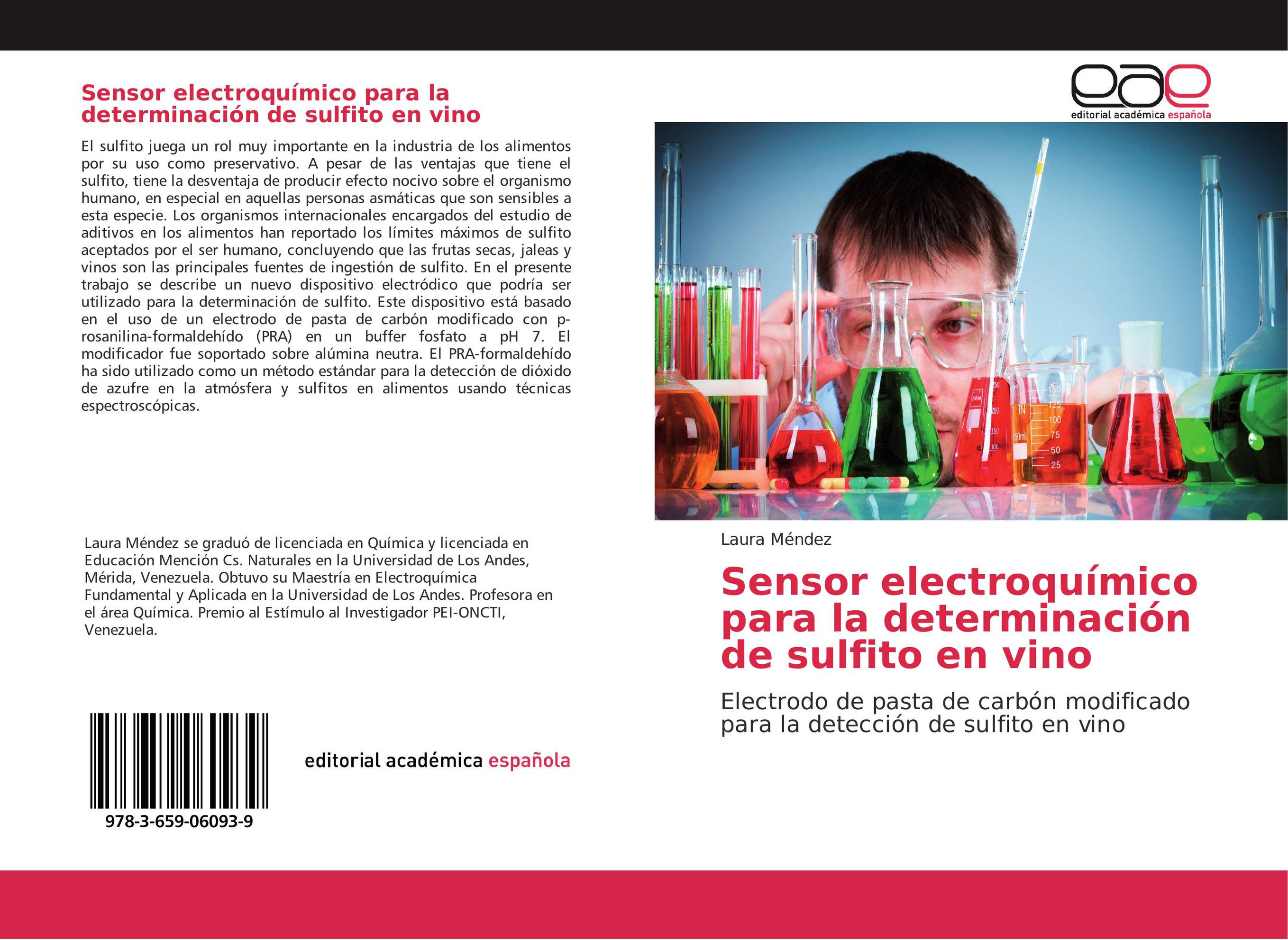 Sensor electroquímico para la determinación de sulfito en vino