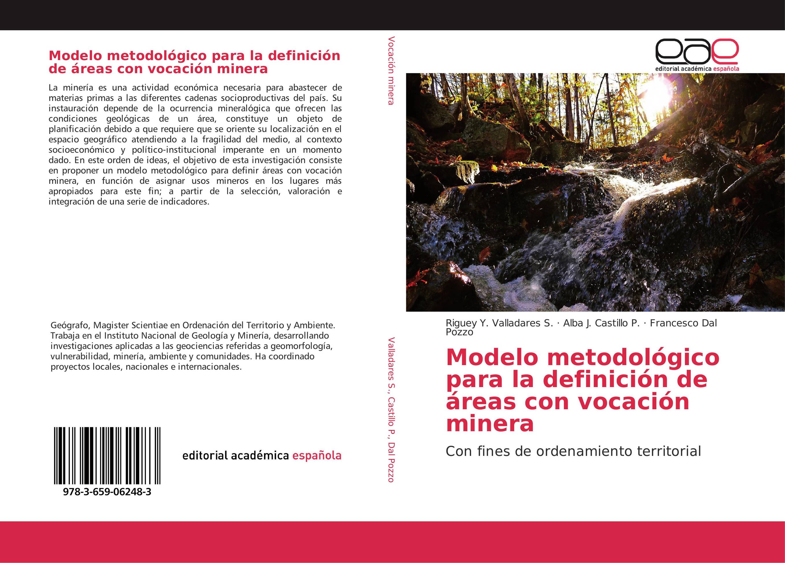 Modelo metodológico para la definición de áreas con vocación minera