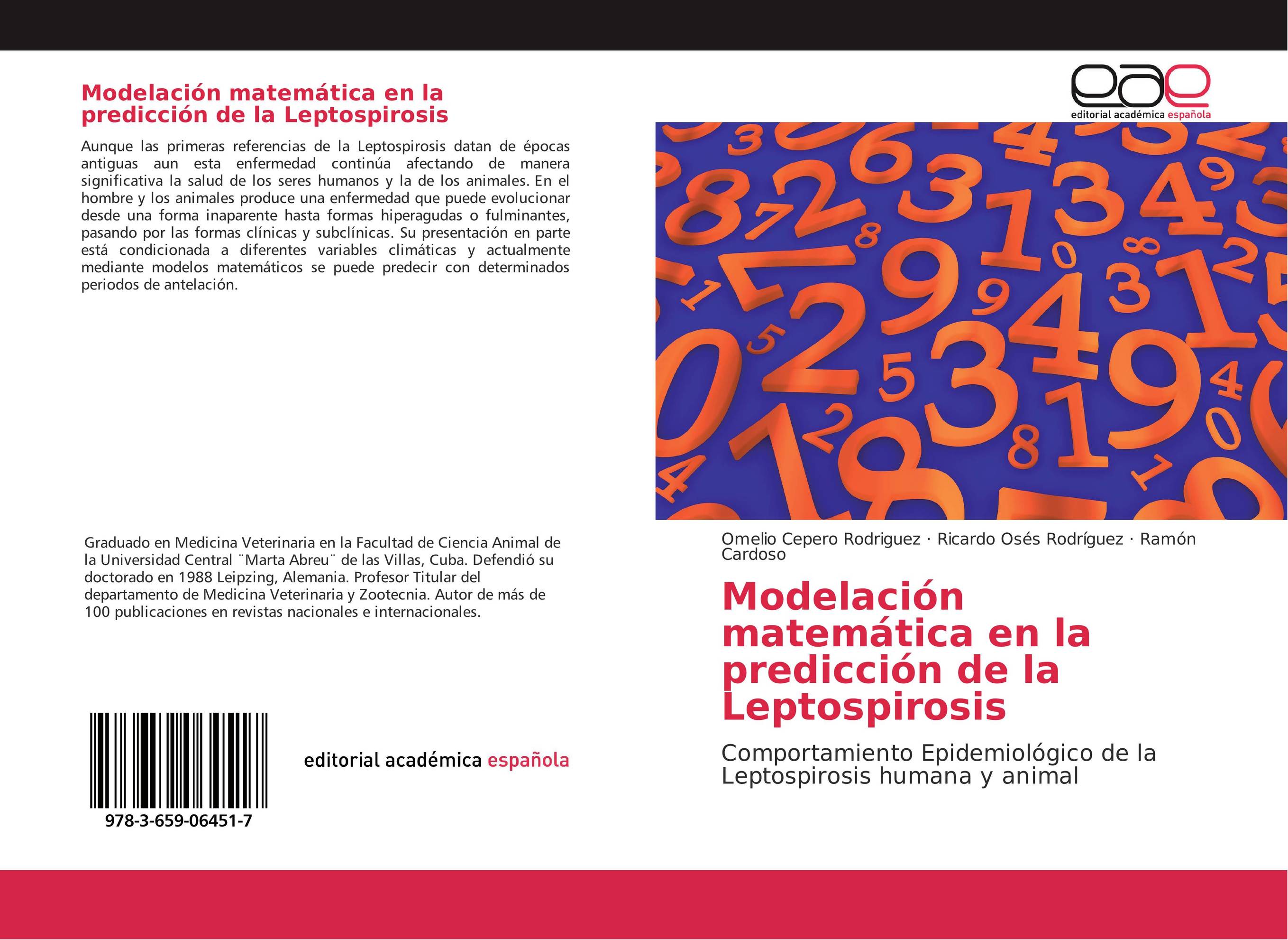Modelación matemática en la predicción de la Leptospirosis