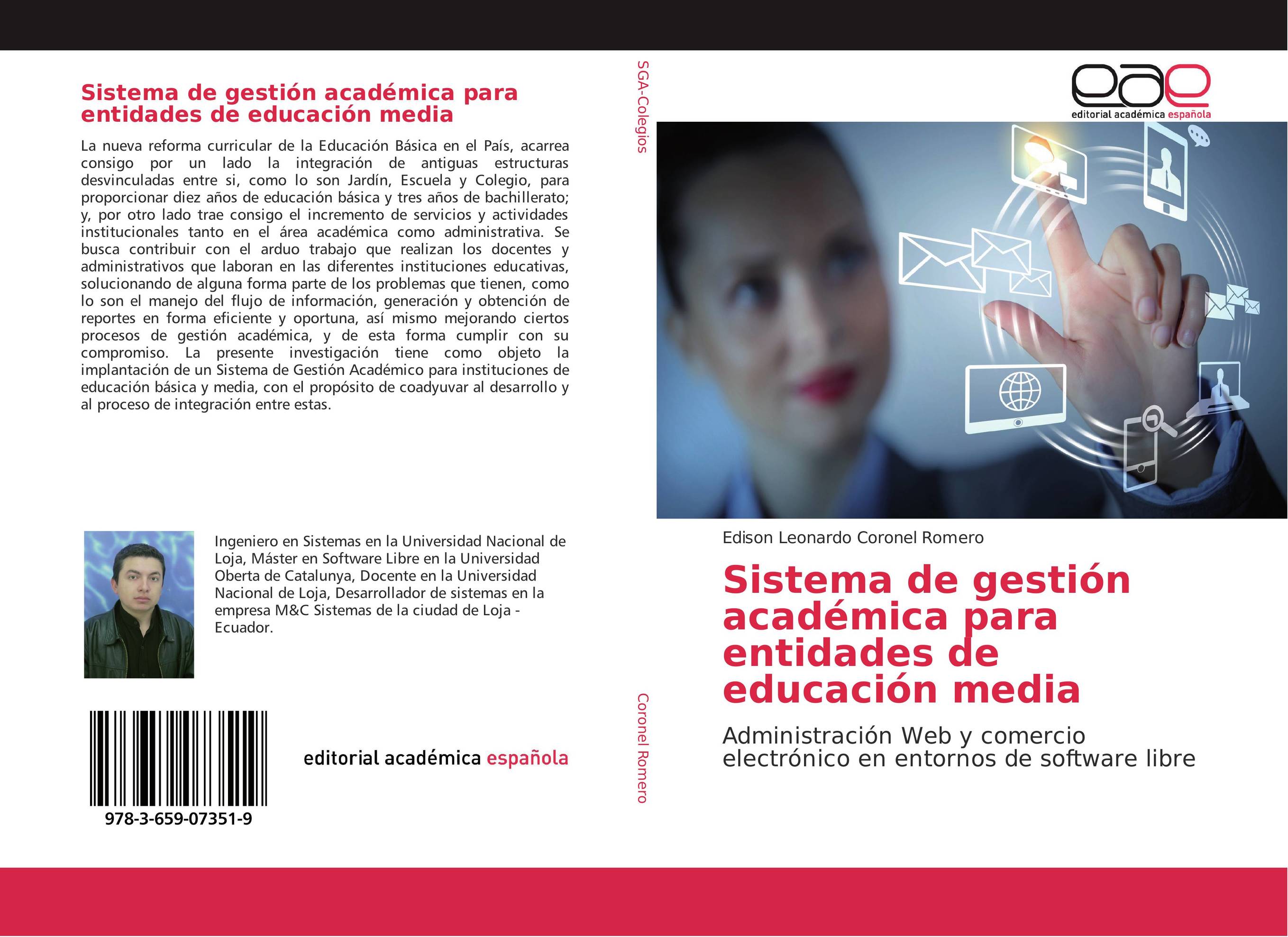 Sistema de gestión académica para entidades de educación media