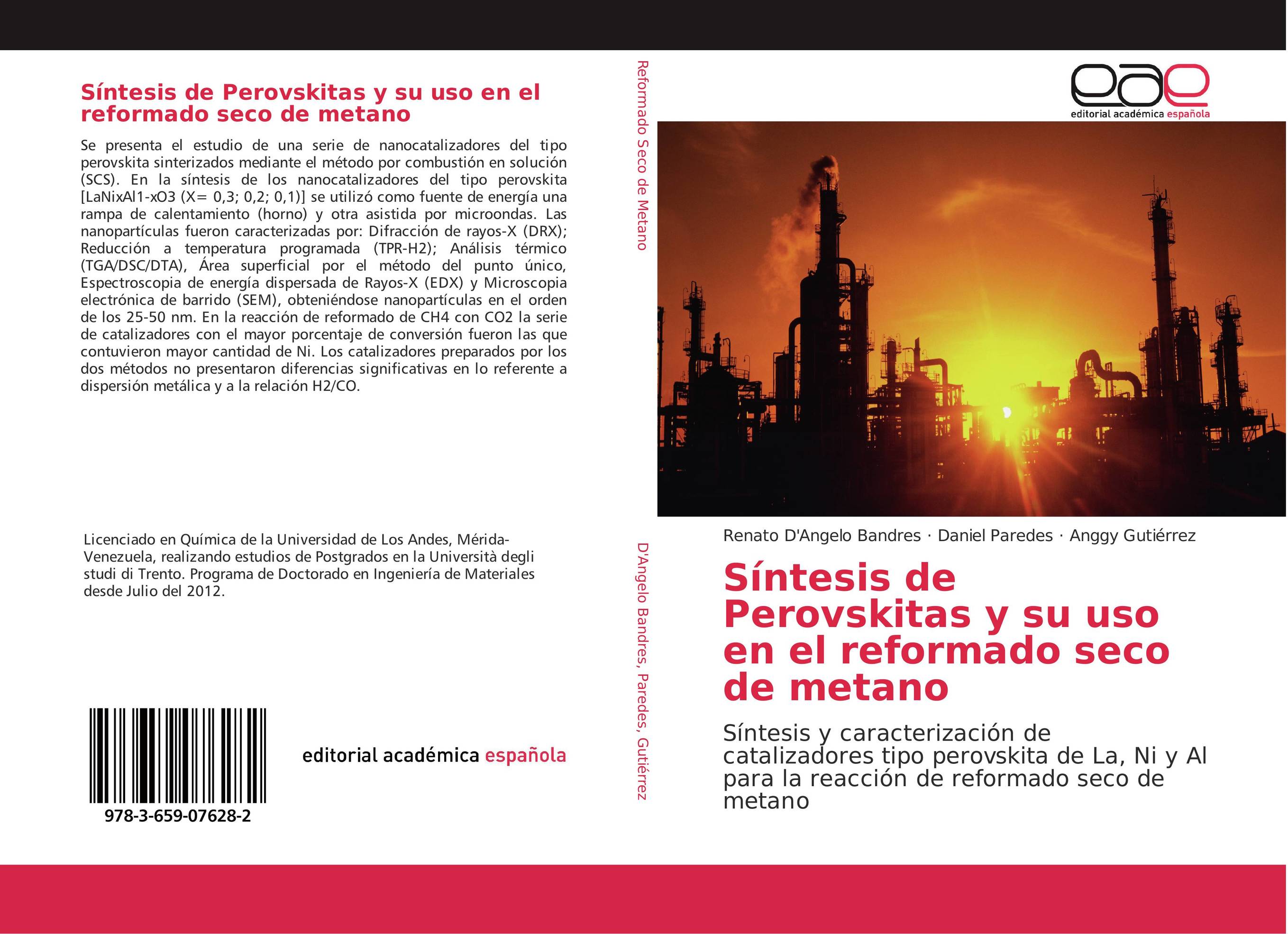 Síntesis de Perovskitas y su uso en el reformado seco de metano
