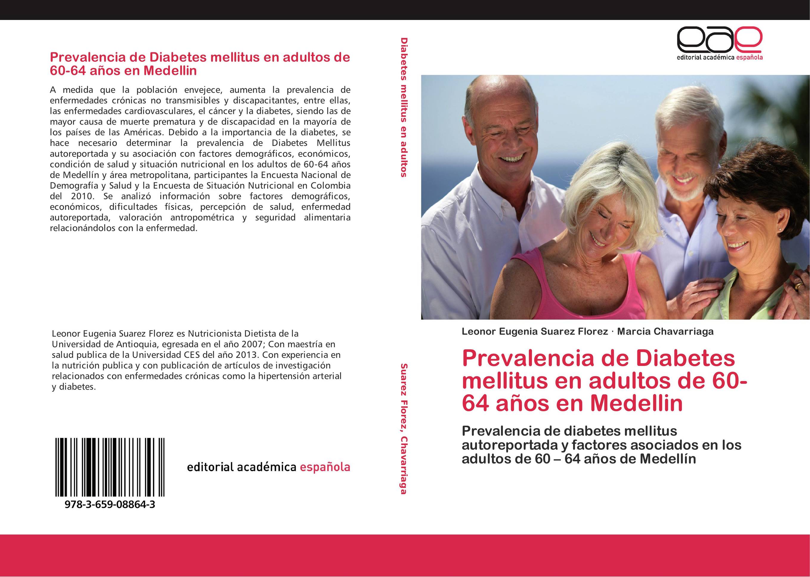 Prevalencia de Diabetes mellitus en adultos de 60-64 años en Medellin