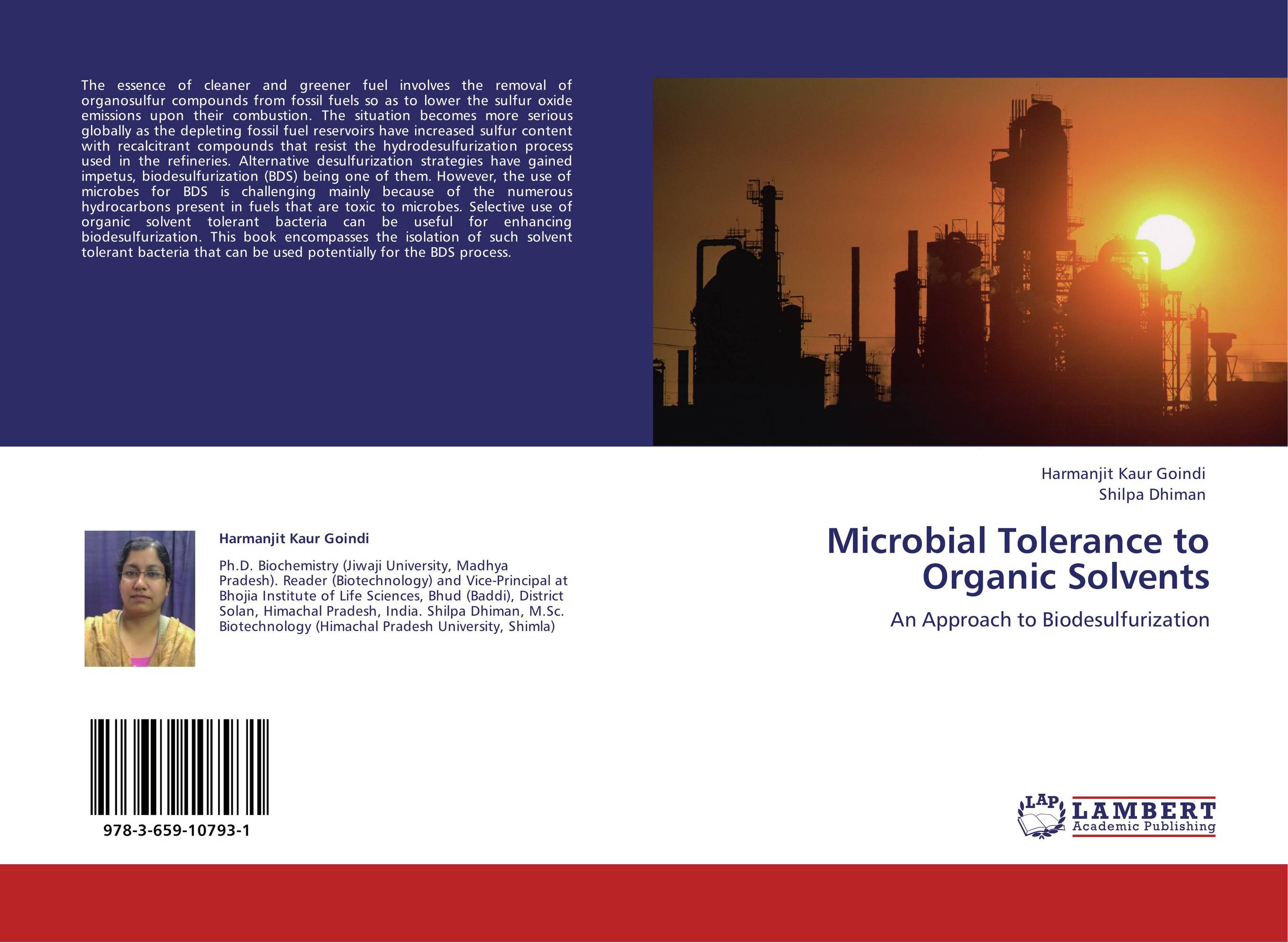 Microbial Tolerance to Organic Solvents. An Approach to Biodesulfurization.