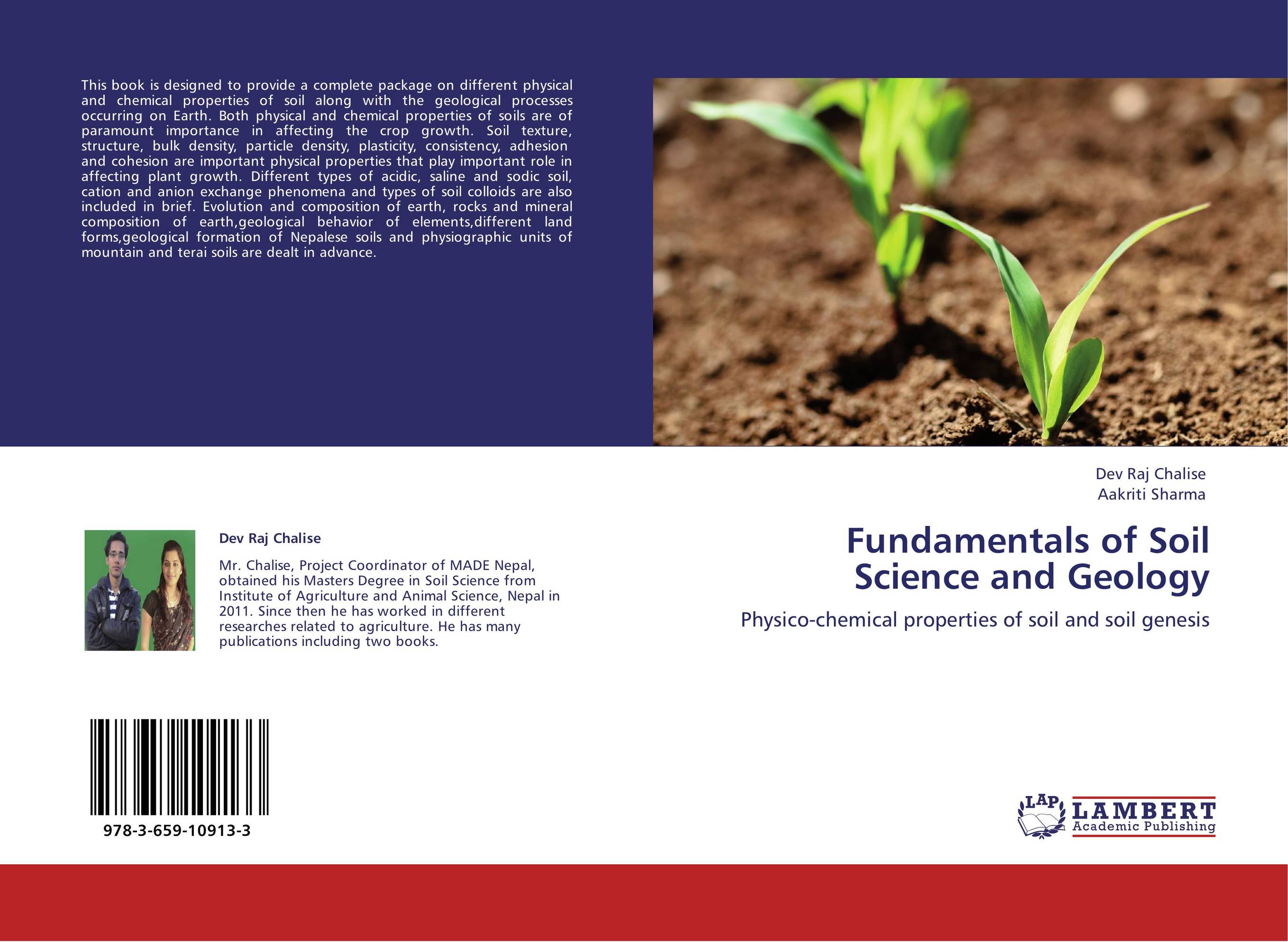 Fundamentals of Soil Science and Geology. Physico-chemical properties of soil and soil genesis.