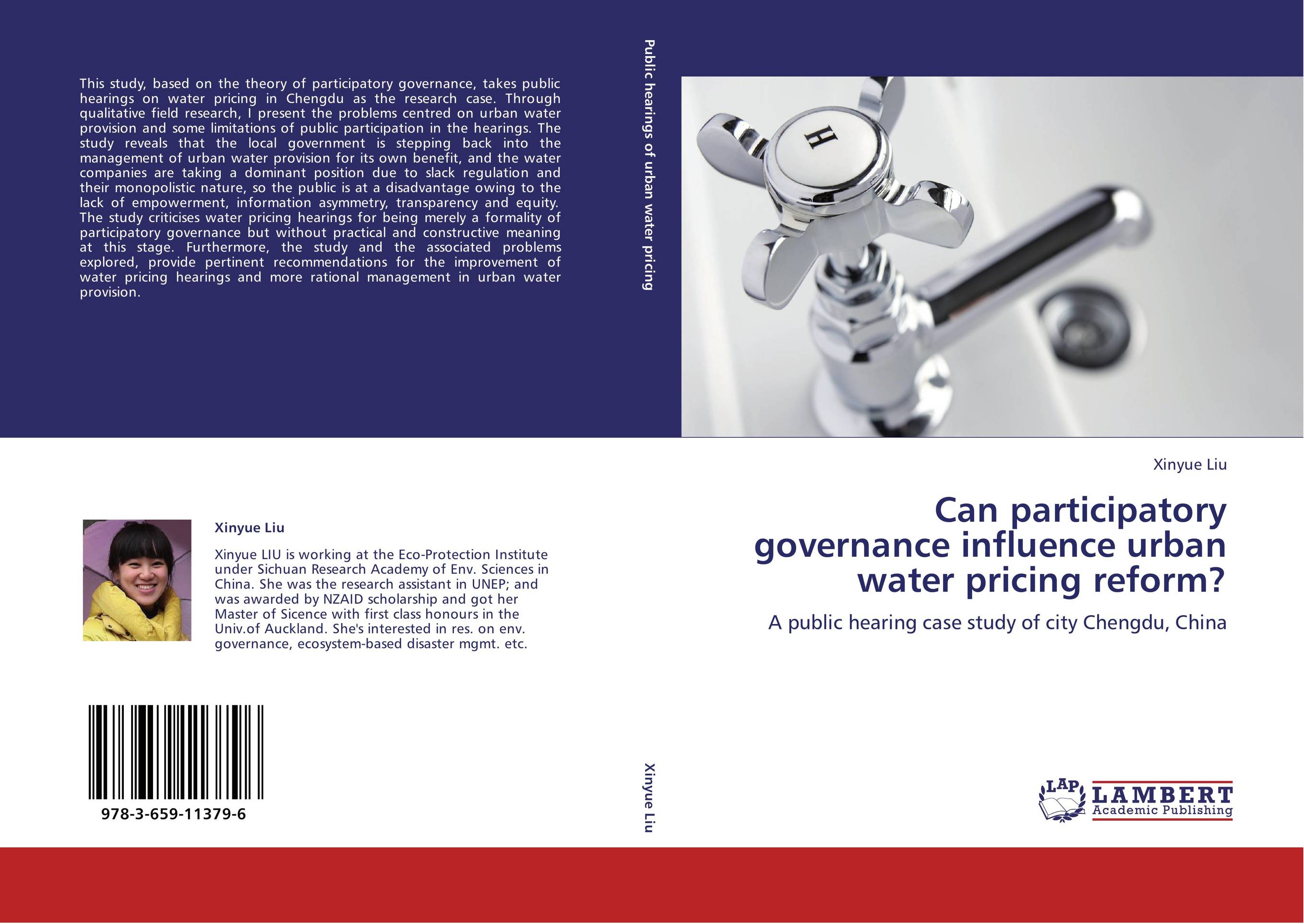 Can participatory governance influence urban water pricing reform?. A public hearing case study of city Chengdu, China.