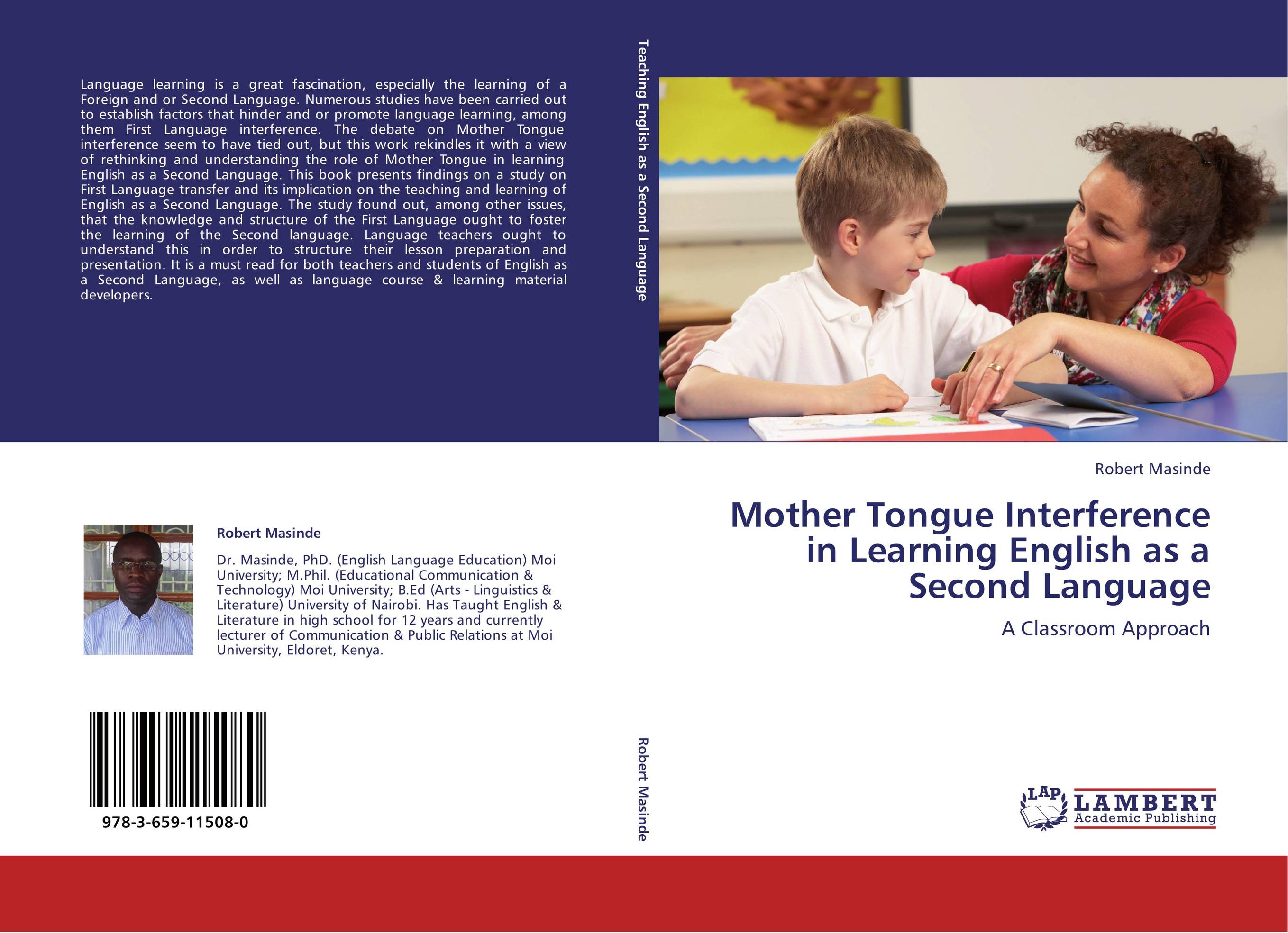 9783659115080 Mother Tongue Interference in Learning English as cond Language 9783659115080 Mother Tongue Interference in Learning English as cond Language