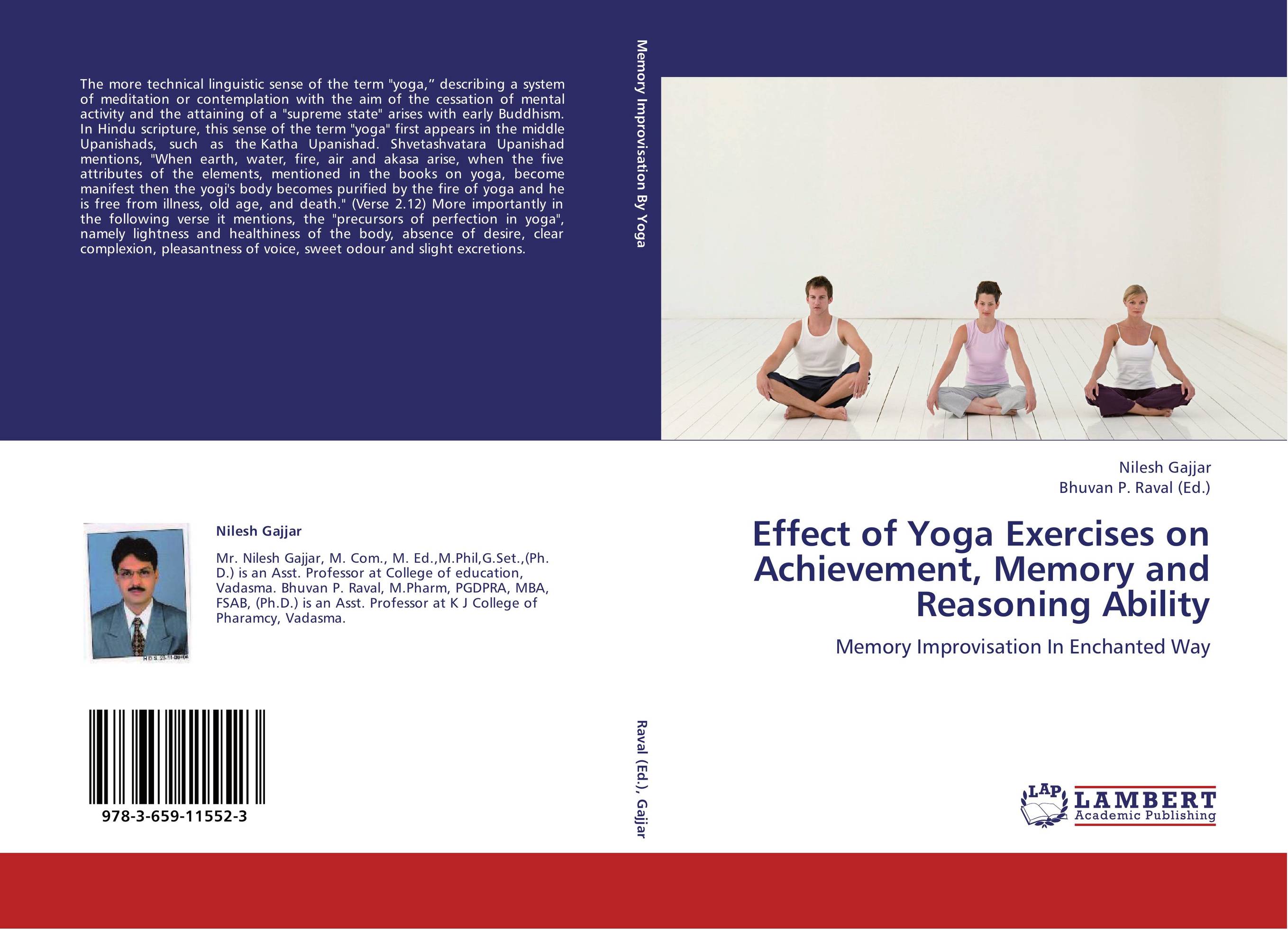 Effect of Yoga Exercises on Achievement, Memory and Reasoning Ability. Memory Improvisation In Enchanted Way.