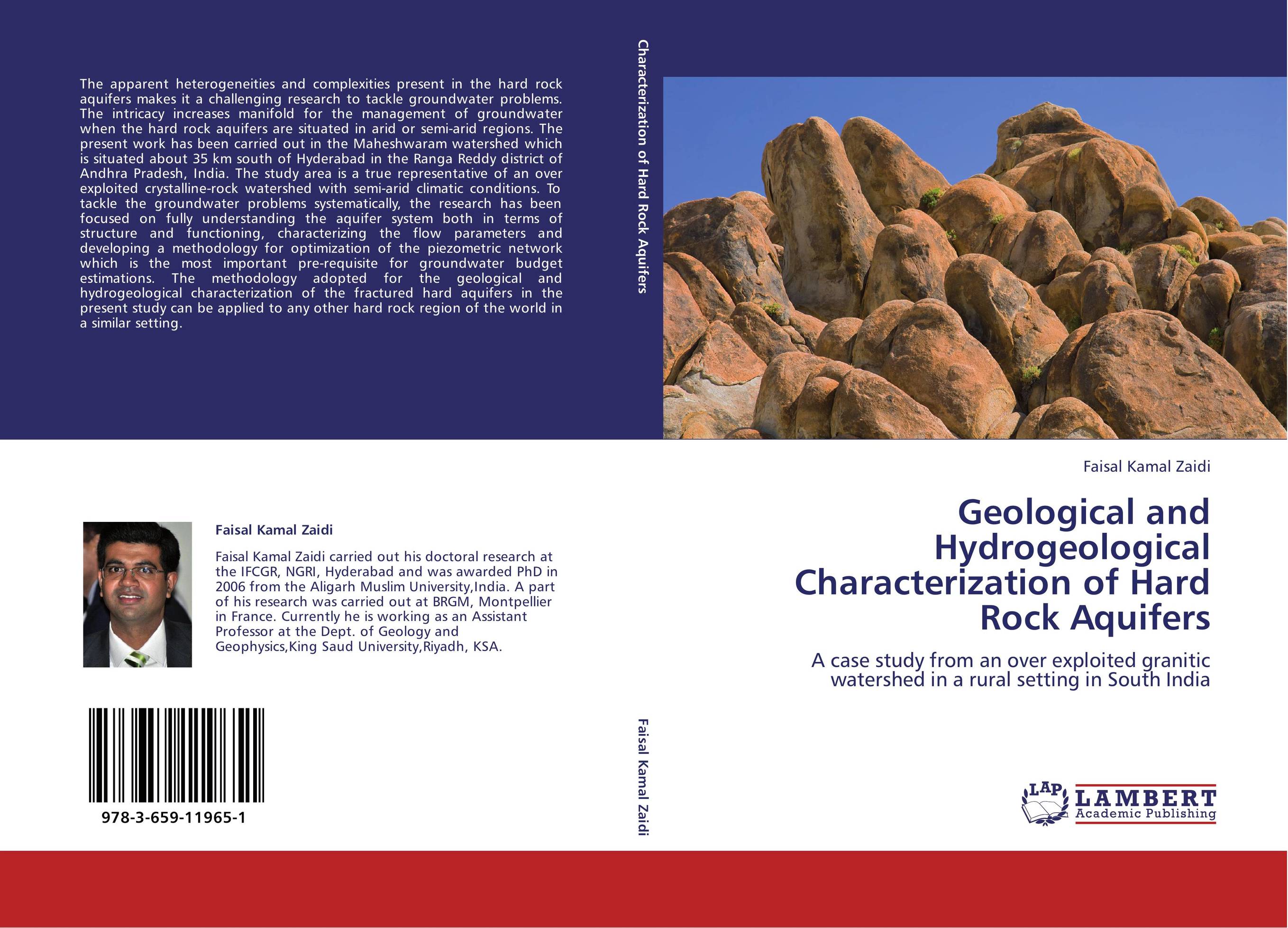 Geological and Hydrogeological Characterization of Hard Rock Aquifers. A case study from an over exploited granitic watershed in a rural setting in South India.