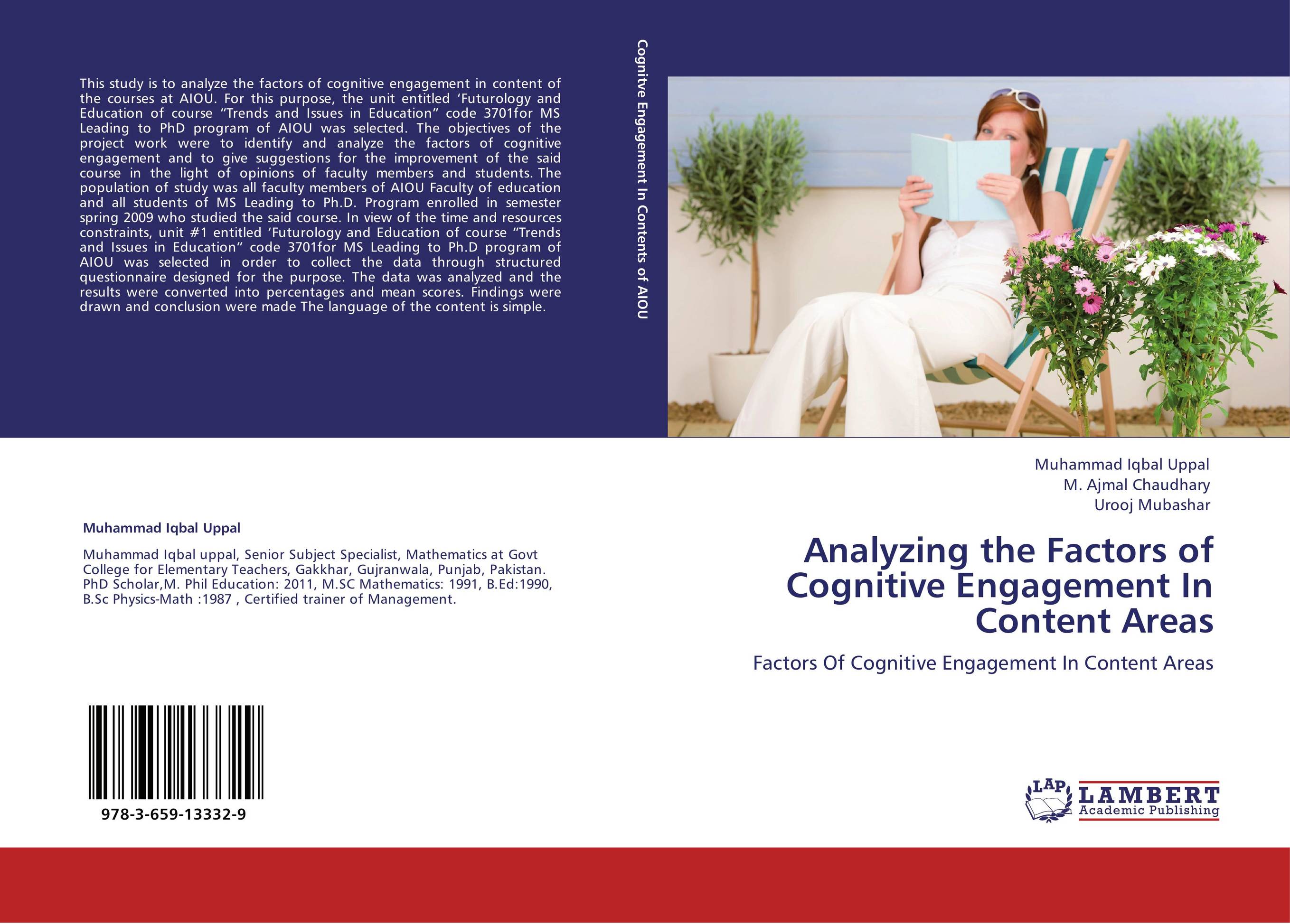 Analyzing the Factors of Cognitive Engagement In  Content Areas. Factors Of Cognitive Engagement In Content Areas.