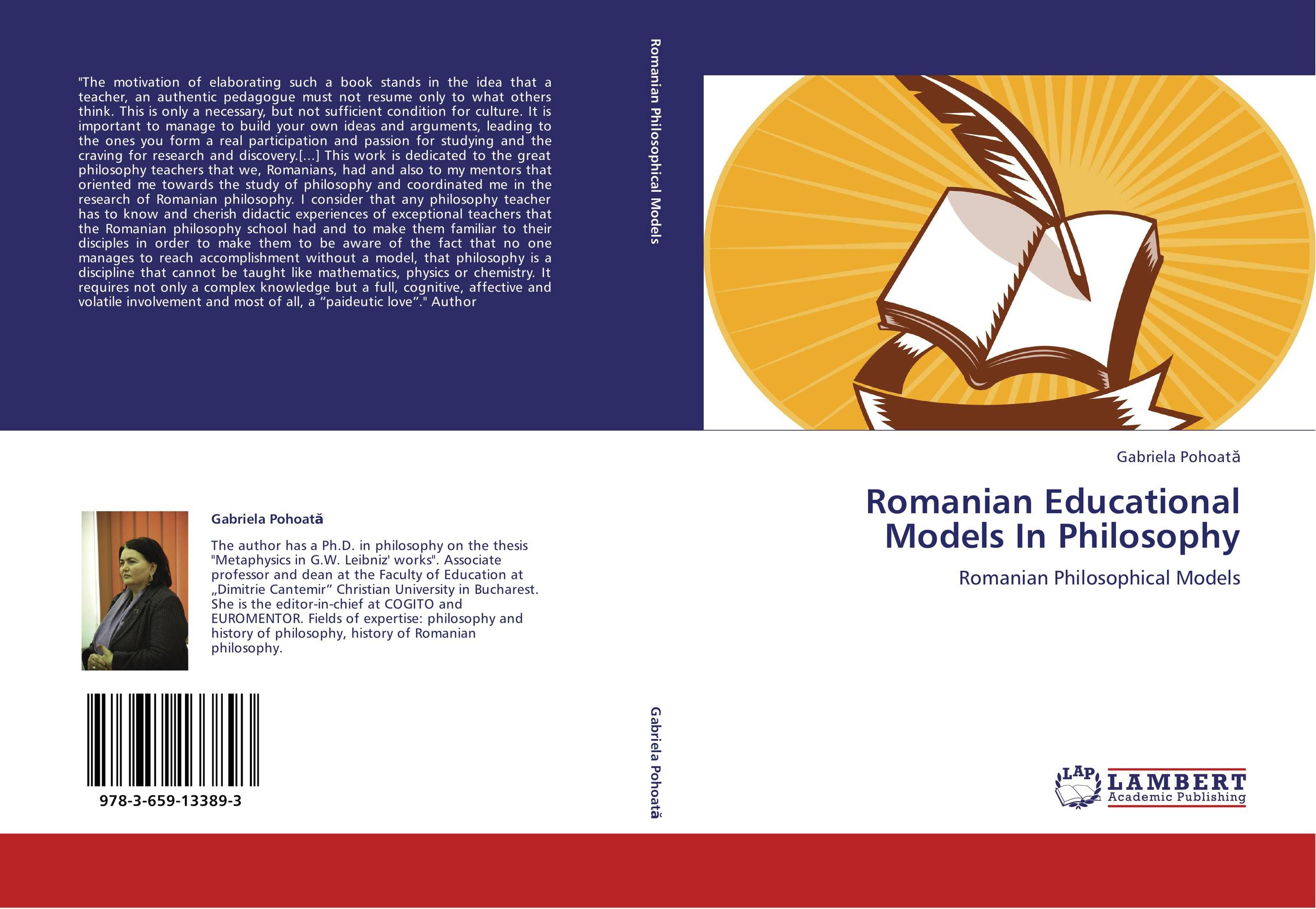 Romanian Educational Models In Philosophy. Romanian Philosophical Models.
