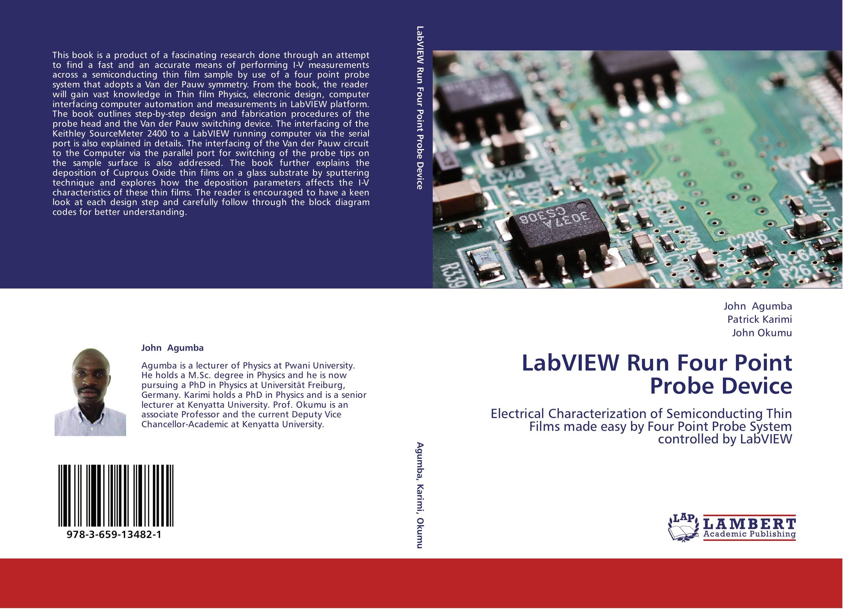 LabVIEW Run Four Point Probe Device. Electrical Characterization of Semiconducting Thin Films made easy by Four Point Probe System controlled by LabVIEW.