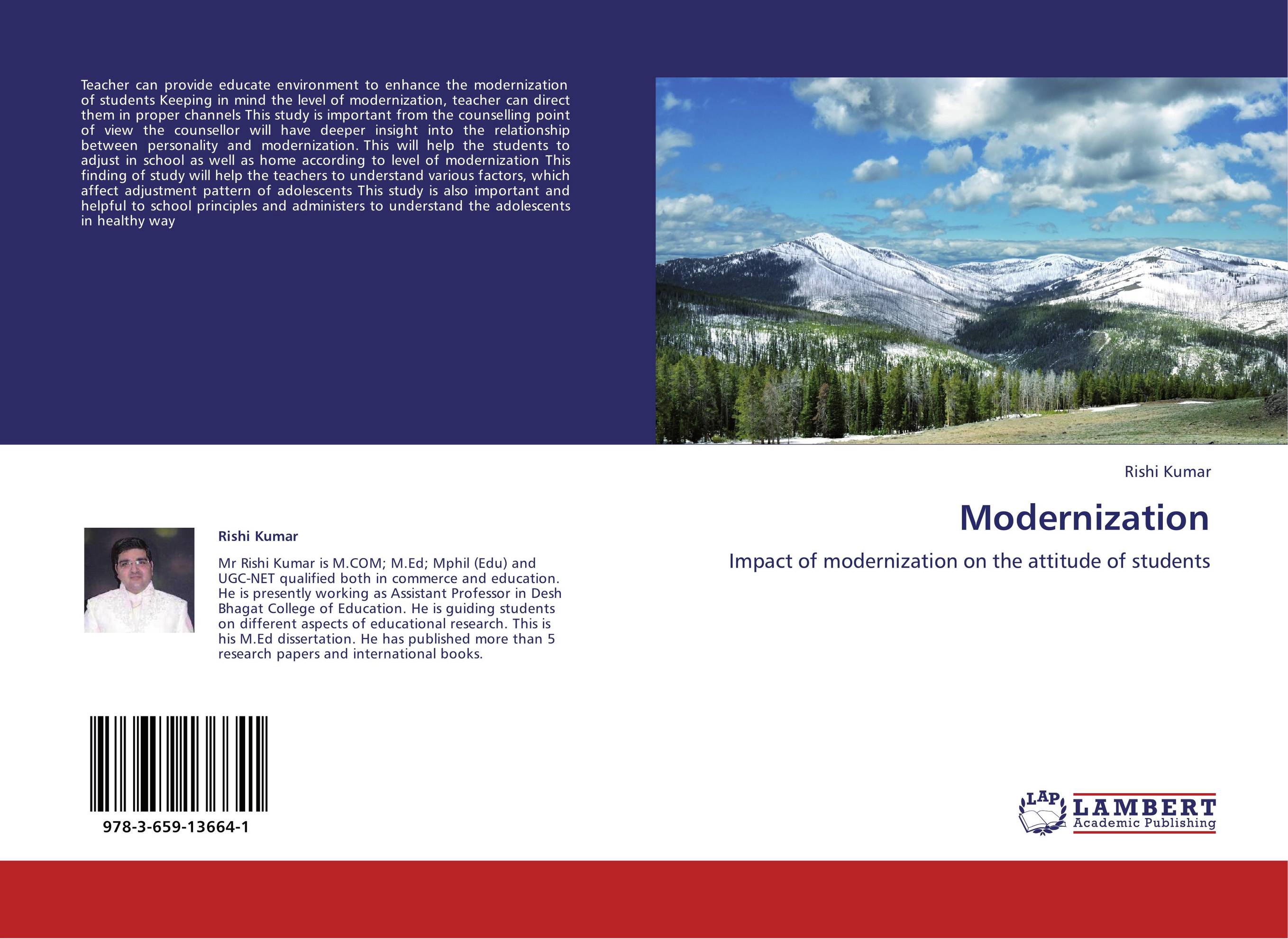 Modernization. Impact of modernization on the attitude of students.