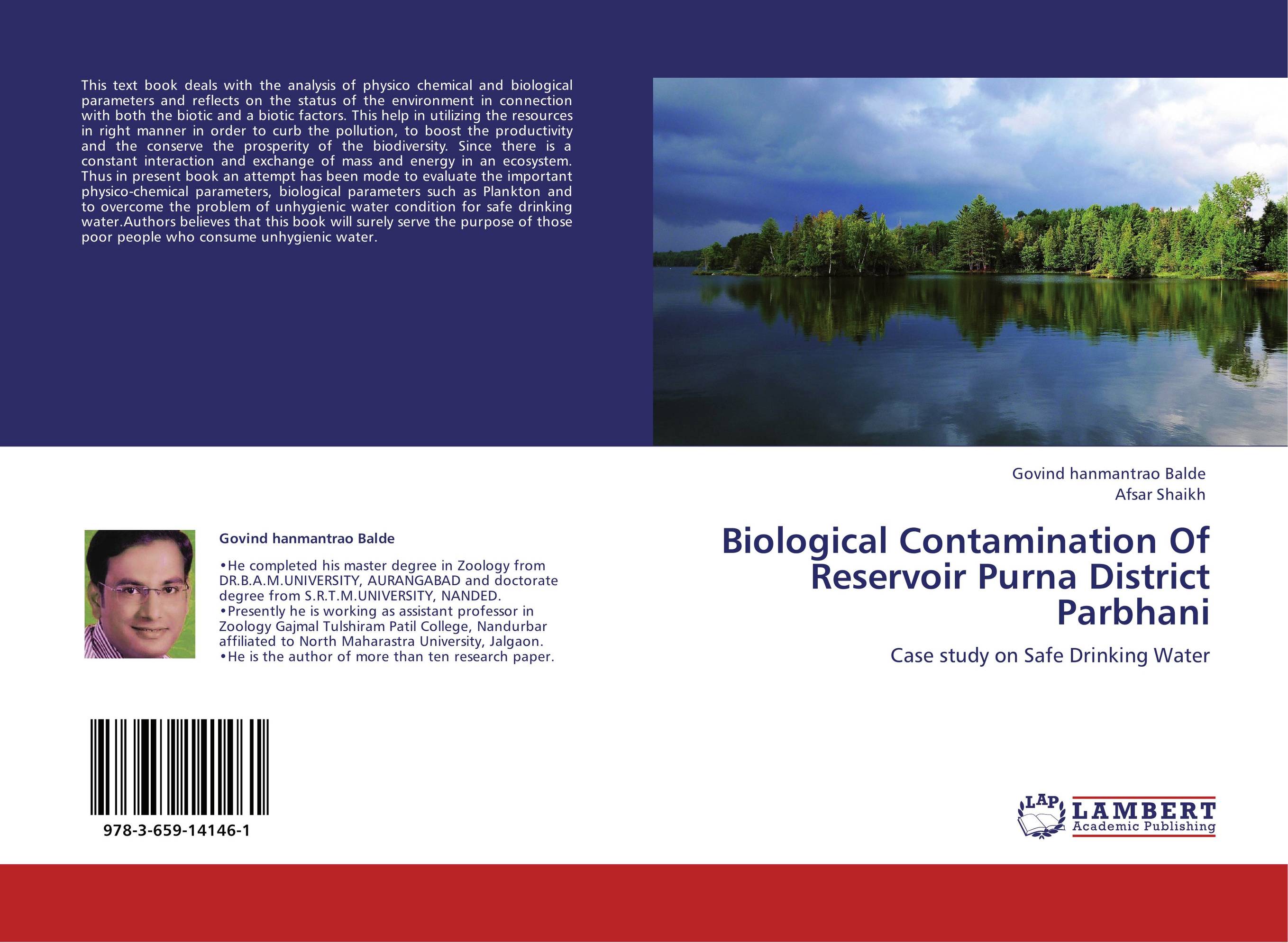Biological Contamination Of Reservoir Purna District Parbhani. Case study on Safe Drinking Water.