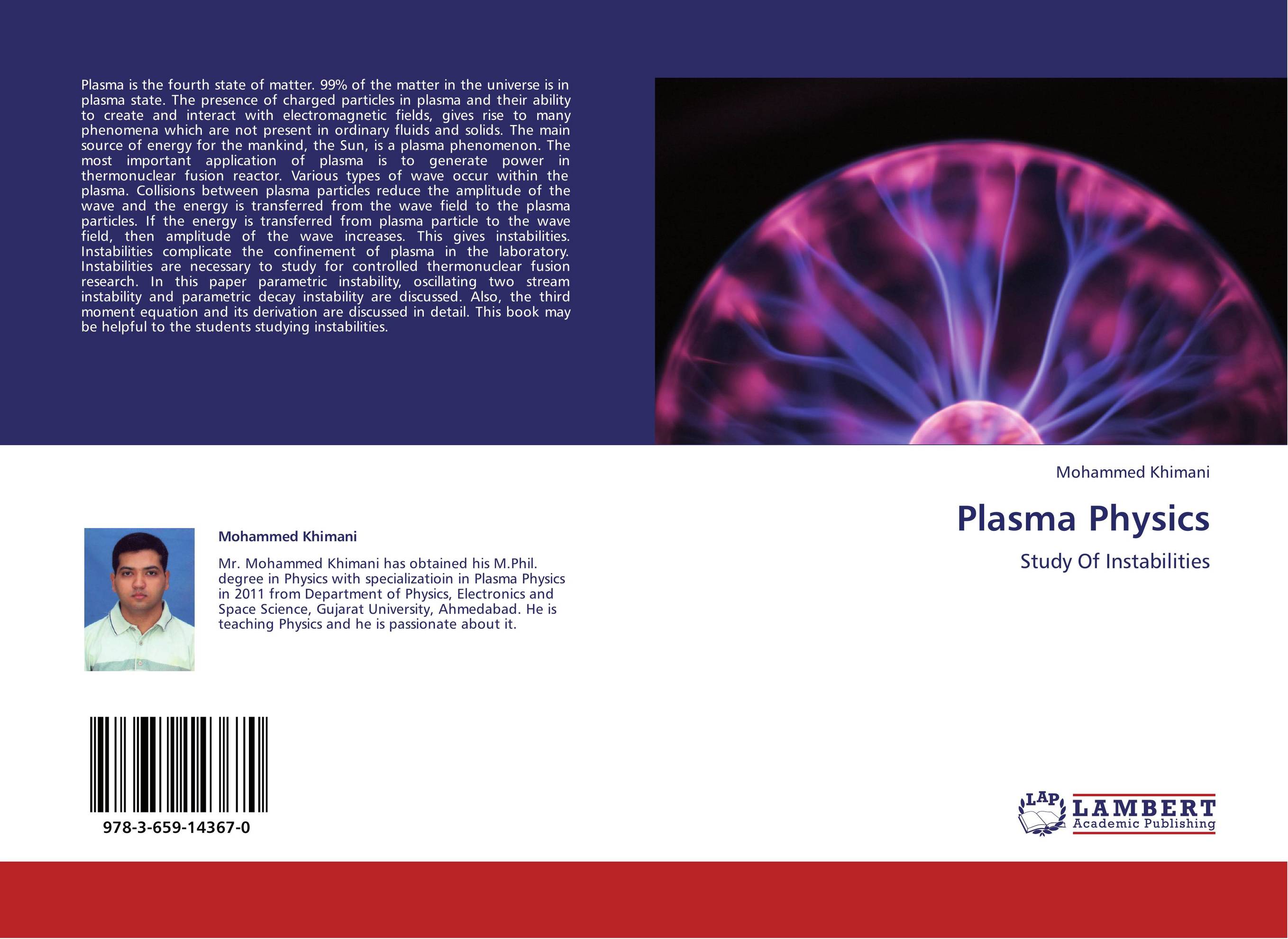 Plasma Physics. Study Of Instabilities.
