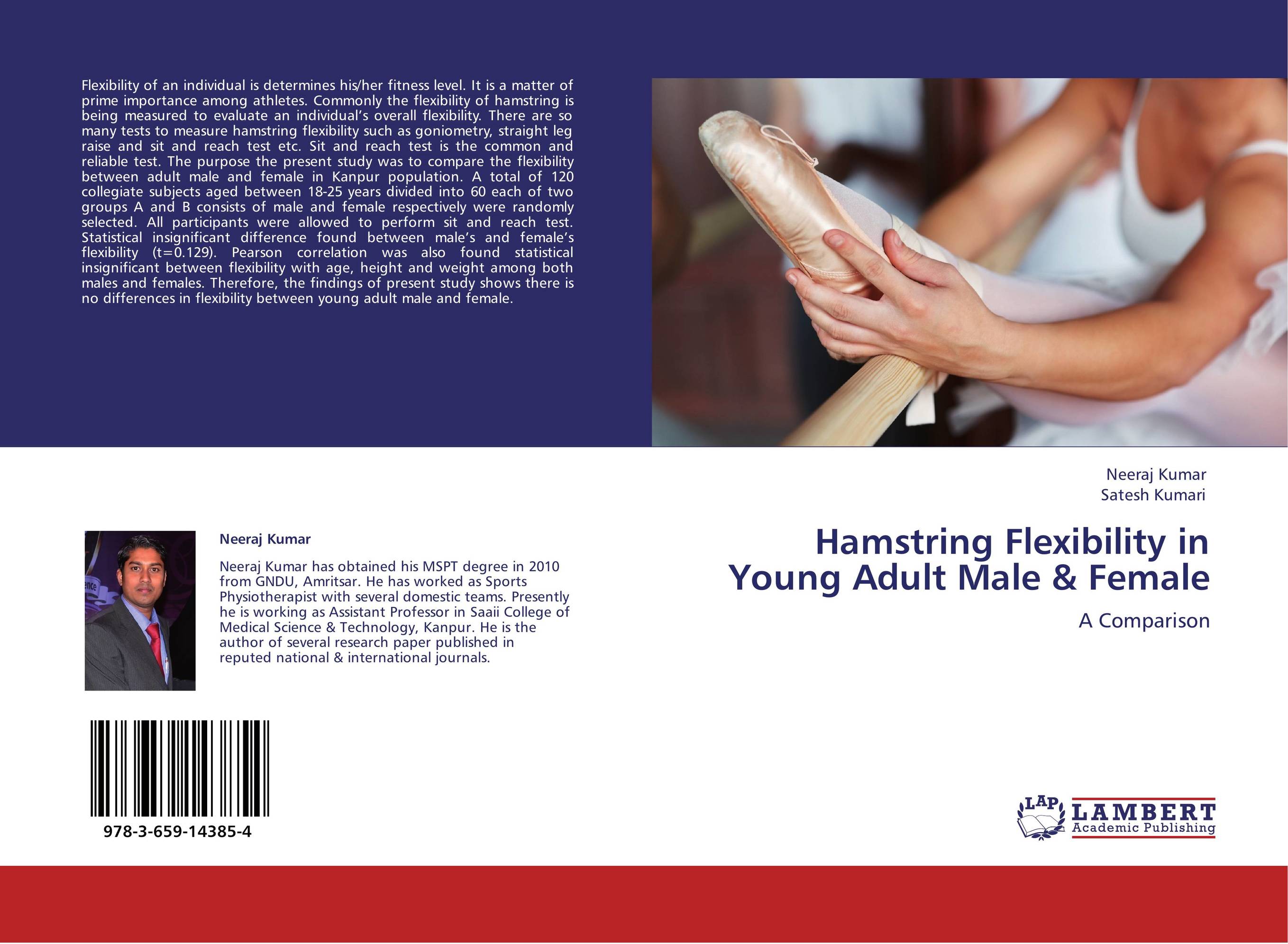 Hamstring Flexibility in Young Adult Male &amp;amp; Female. A Comparison.