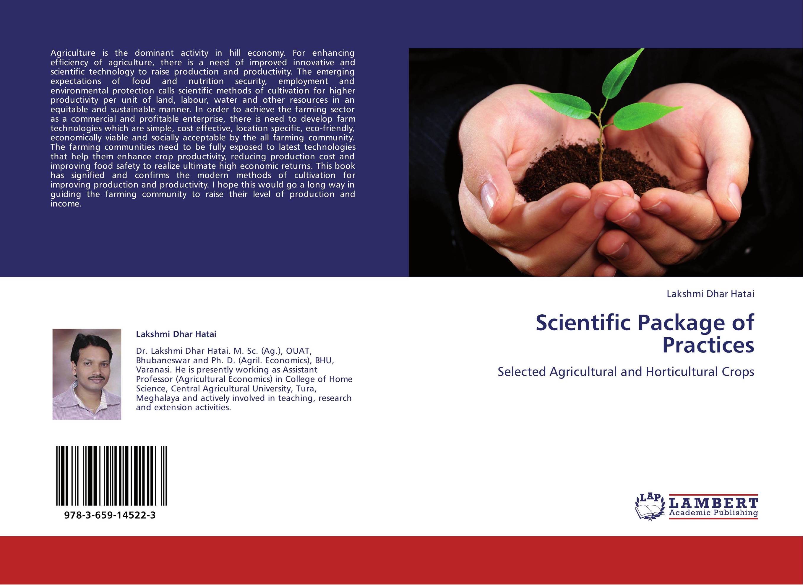 Scientific Package of Practices. Selected Agricultural and Horticultural Crops.