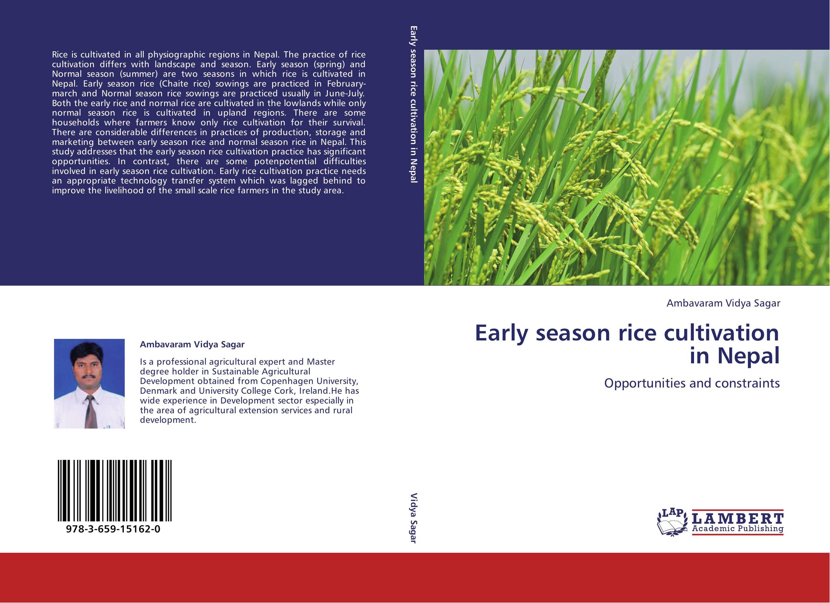 Early season rice cultivation in Nepal. Opportunities and constraints.