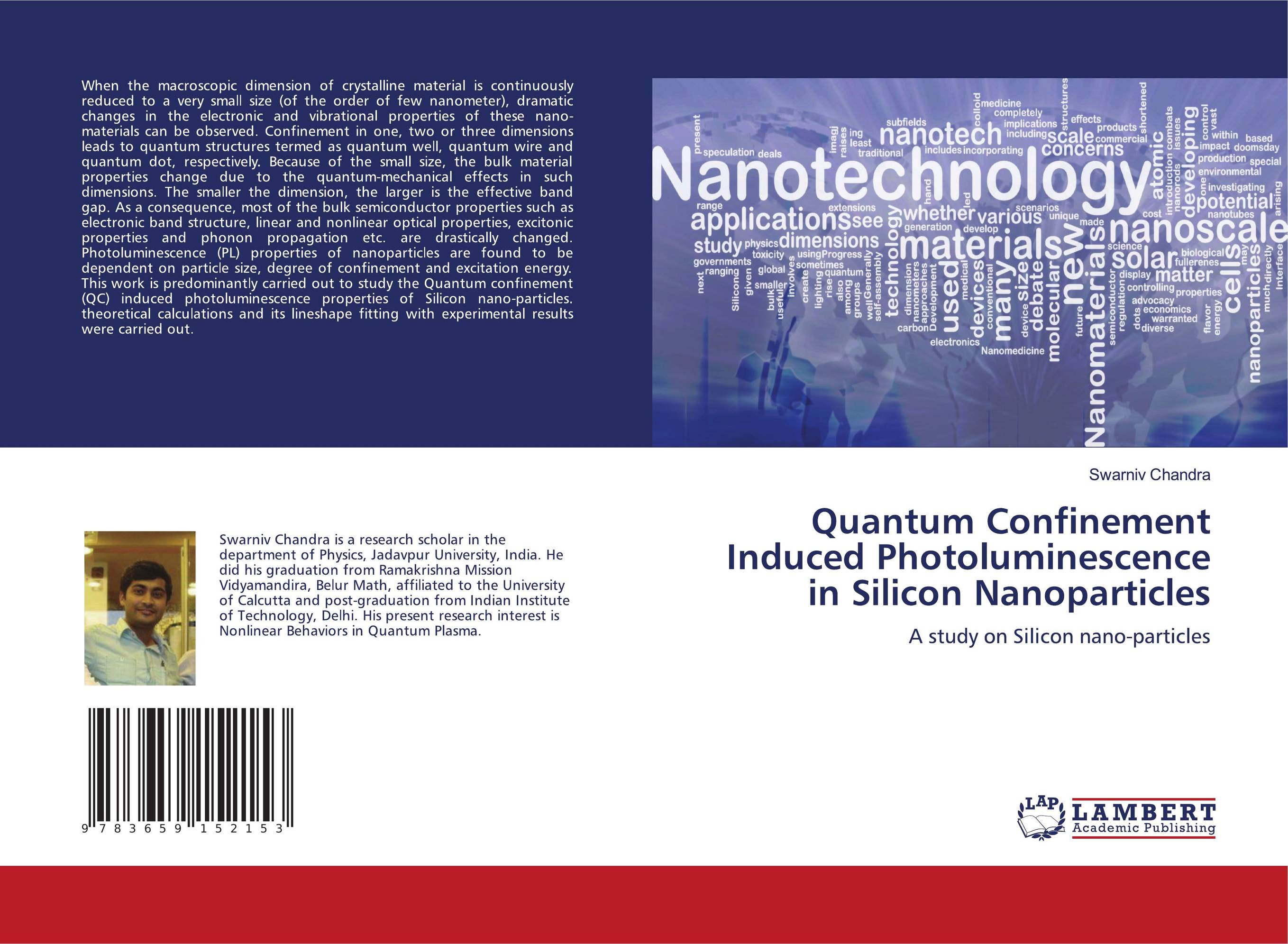 Quantum Confinement Induced Photoluminescence in Silicon Nanoparticles. A study on Silicon nano-particles.