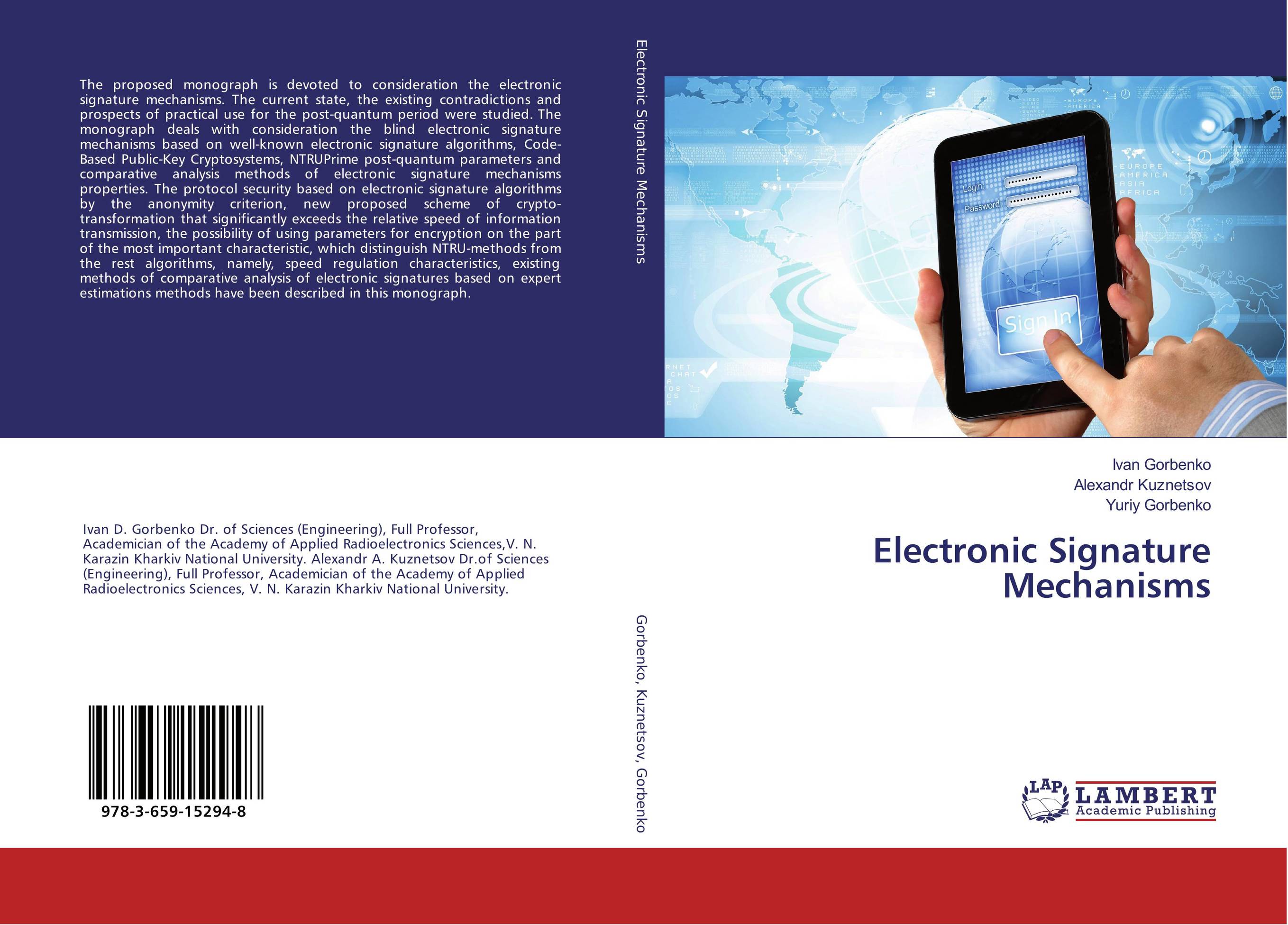 Electronic Signature Mechanisms..