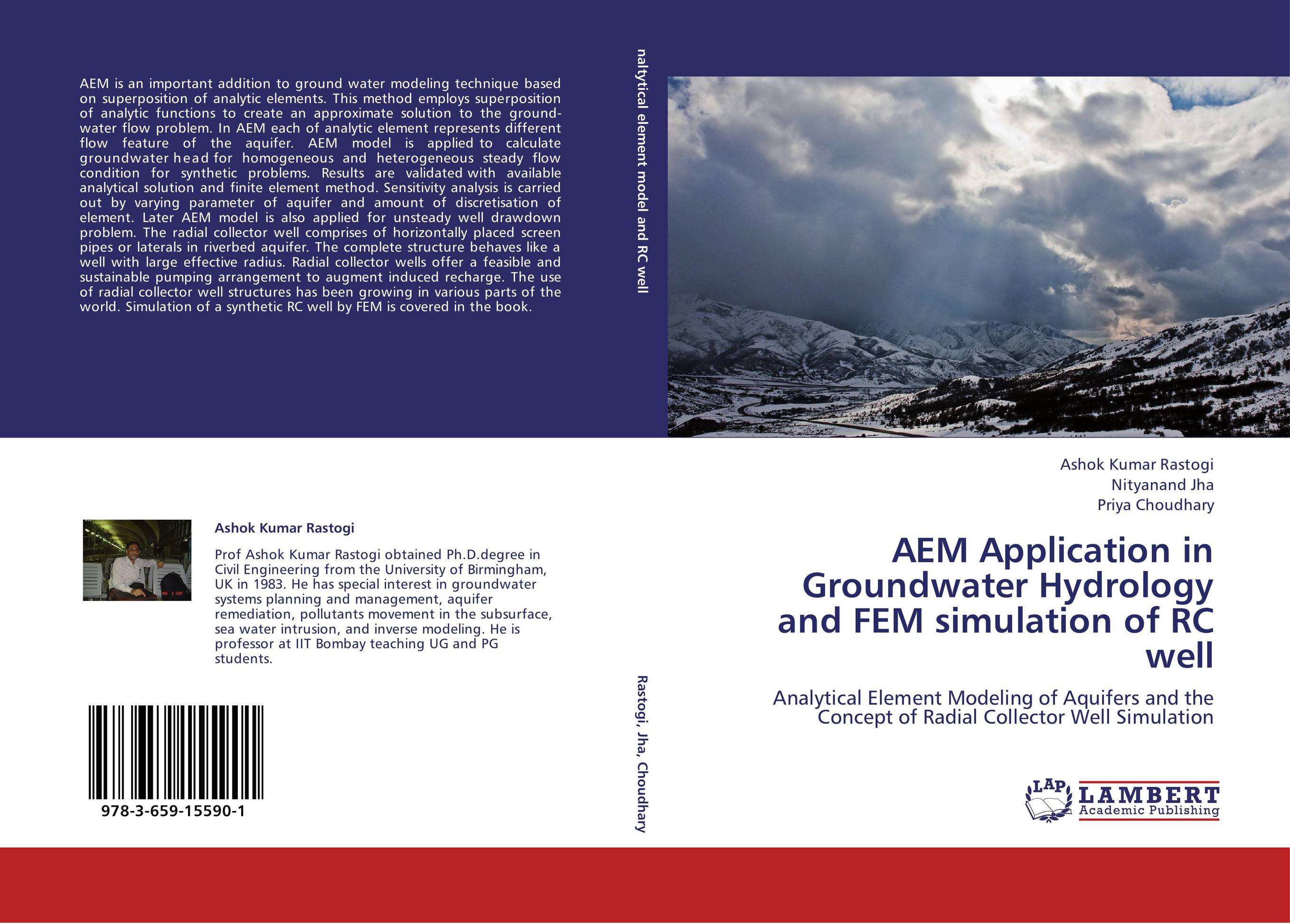 AEM Application in Groundwater Hydrology and FEM simulation of RC well. Analytical Element Modeling of Aquifers and the Concept of Radial Collector Well Simulation.