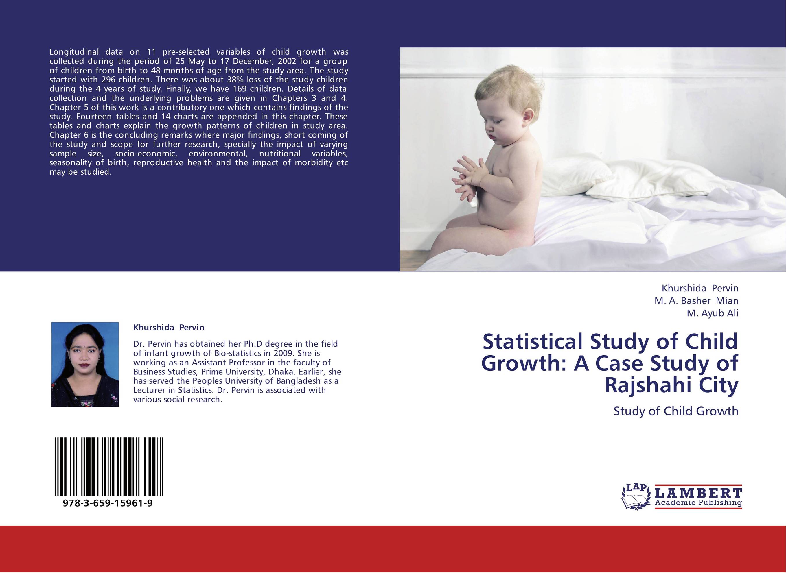 Statistical Study of Child Growth:  A Case Study of Rajshahi City. Study of Child Growth.