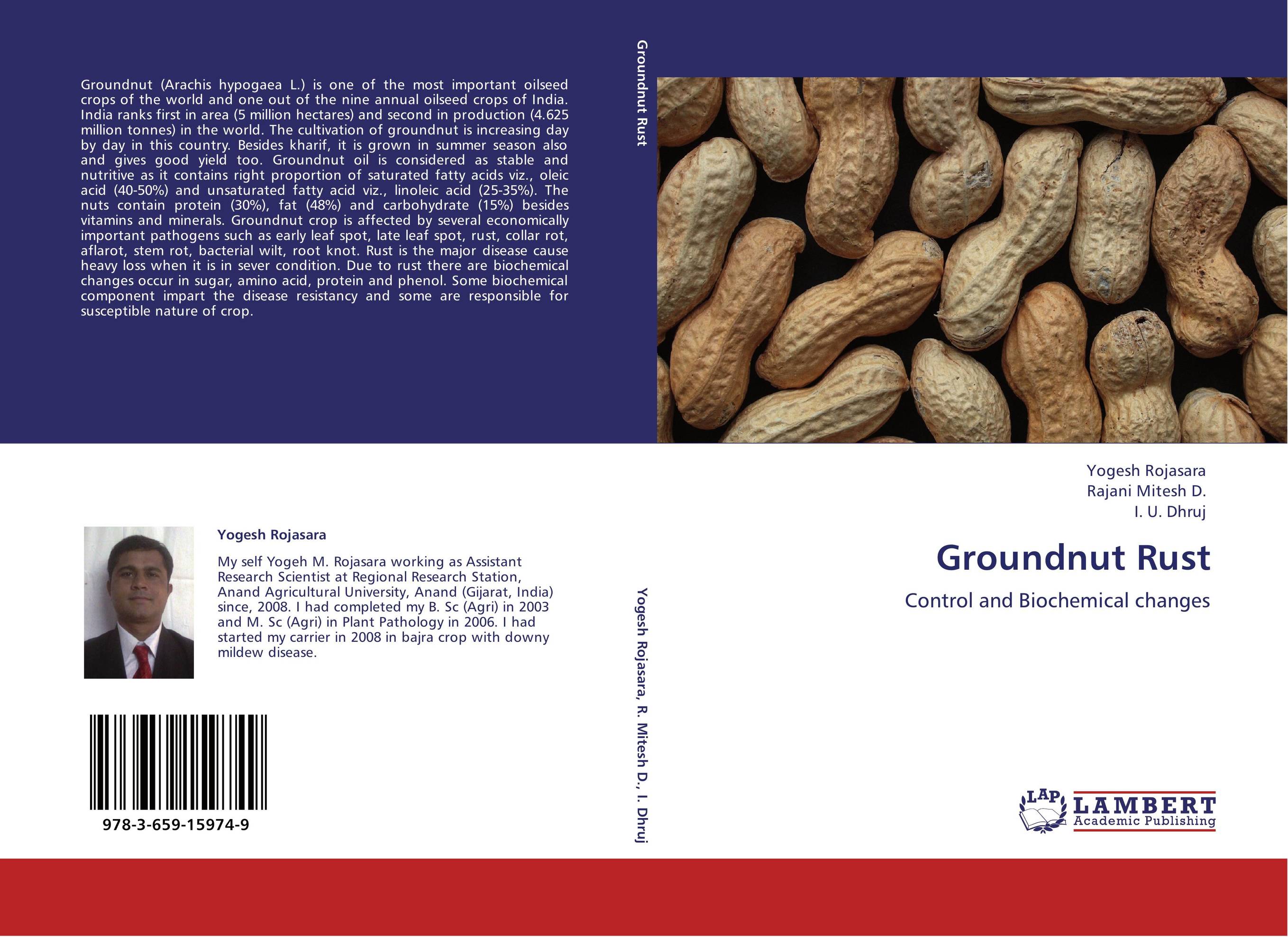 Groundnut Rust. Control and Biochemical changes.