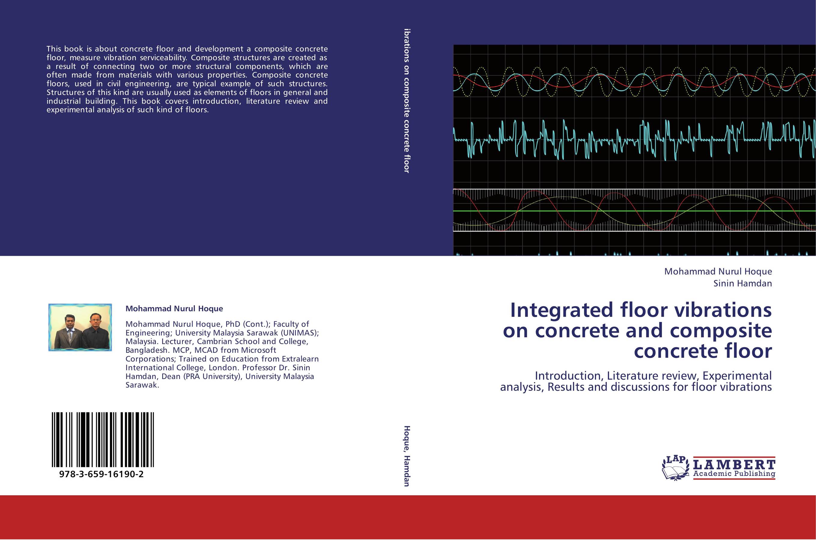 Integrated floor vibrations on concrete and composite concrete floor. Introduction, Literature review, Experimental analysis, Results and discussions for floor vibrations.