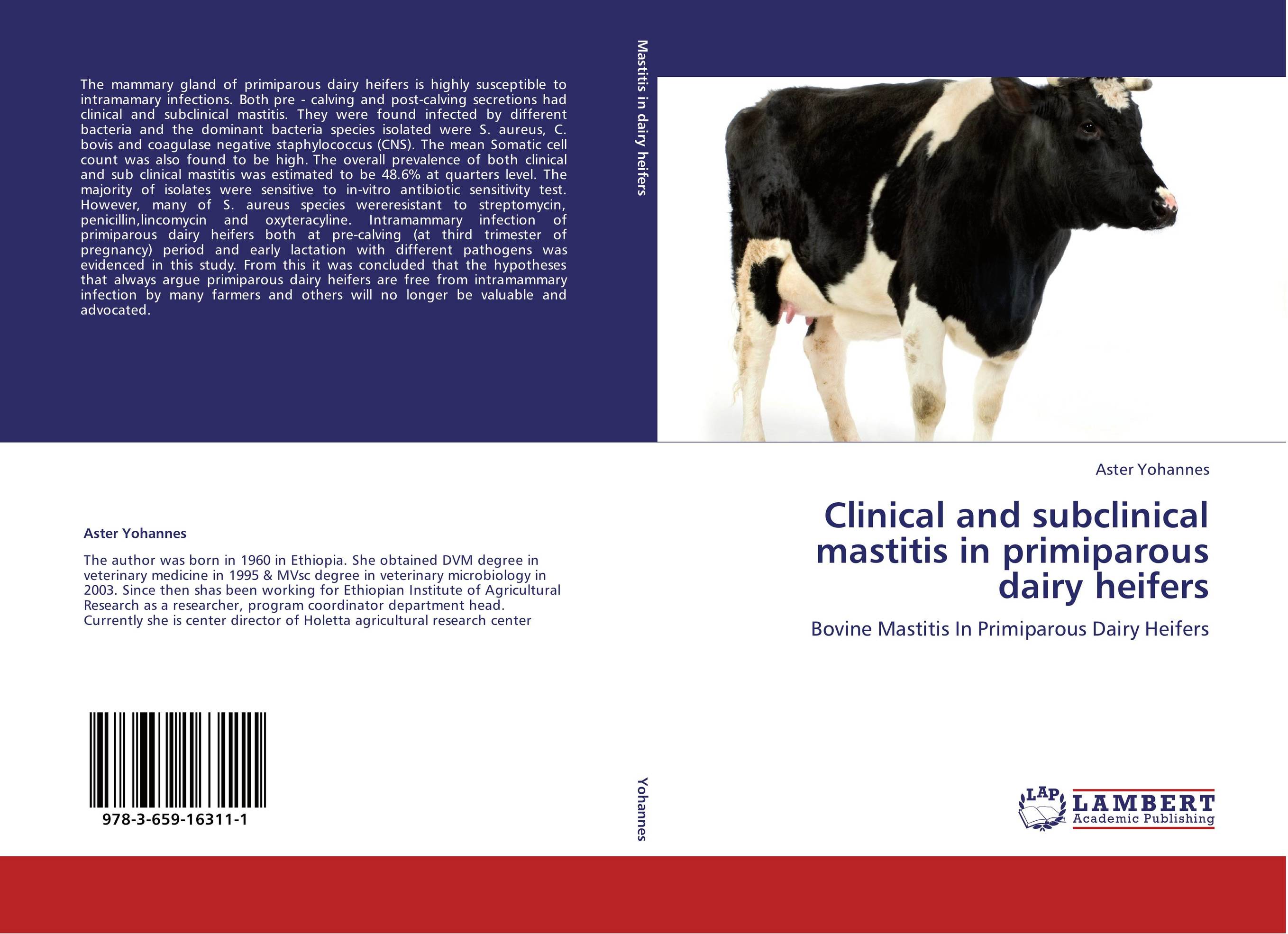 Clinical and subclinical mastitis in primiparous dairy heifers. Bovine Mastitis In Primiparous Dairy Heifers.