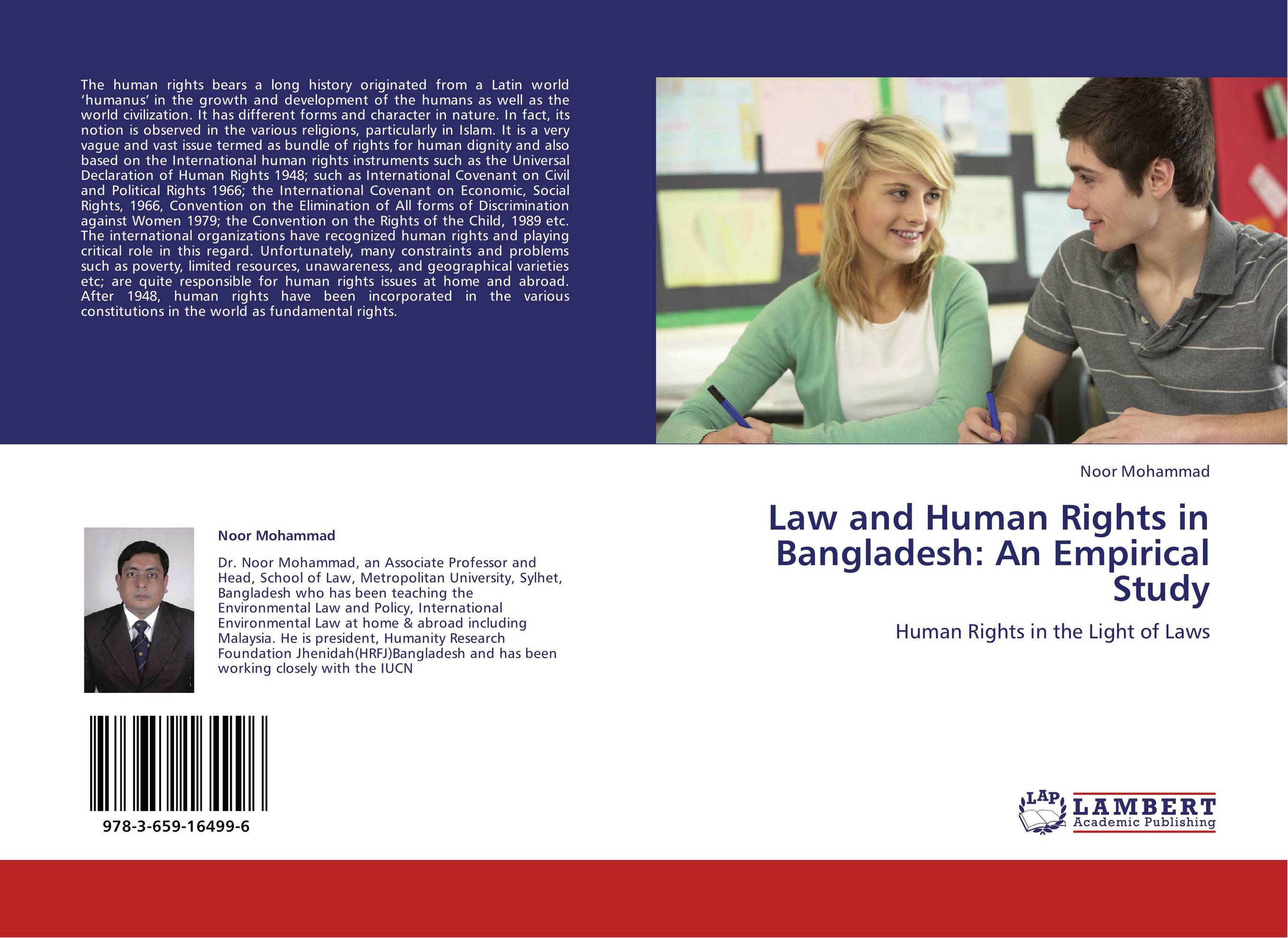 Law and Human Rights in Bangladesh: An Empirical Study. Human Rights in the Light of Laws.