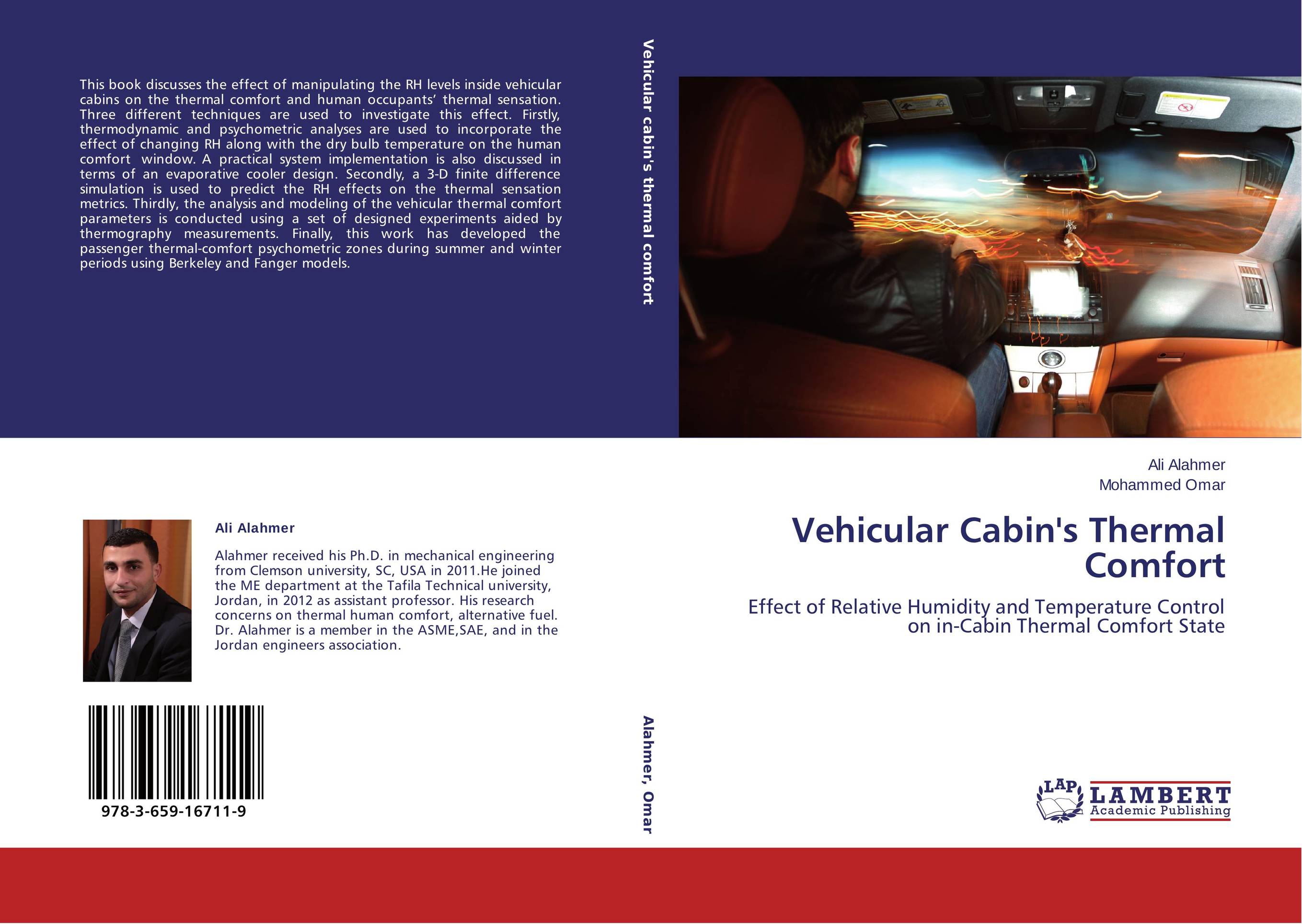 Vehicular Cabin's Thermal Comfort. Effect of Relative Humidity and Temperature Control on in-Cabin Thermal Comfort State.