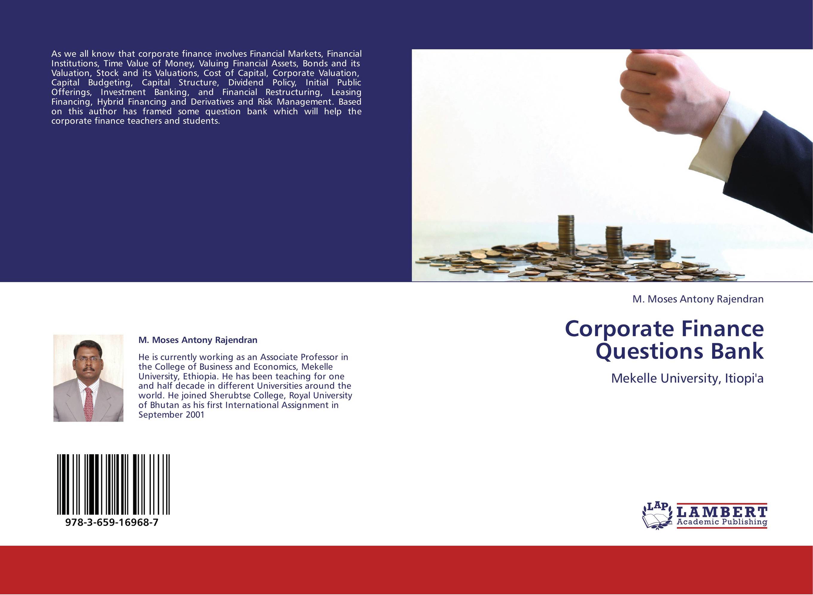 Corporate Finance Questions Bank. Mekelle University, Itiopi'a.