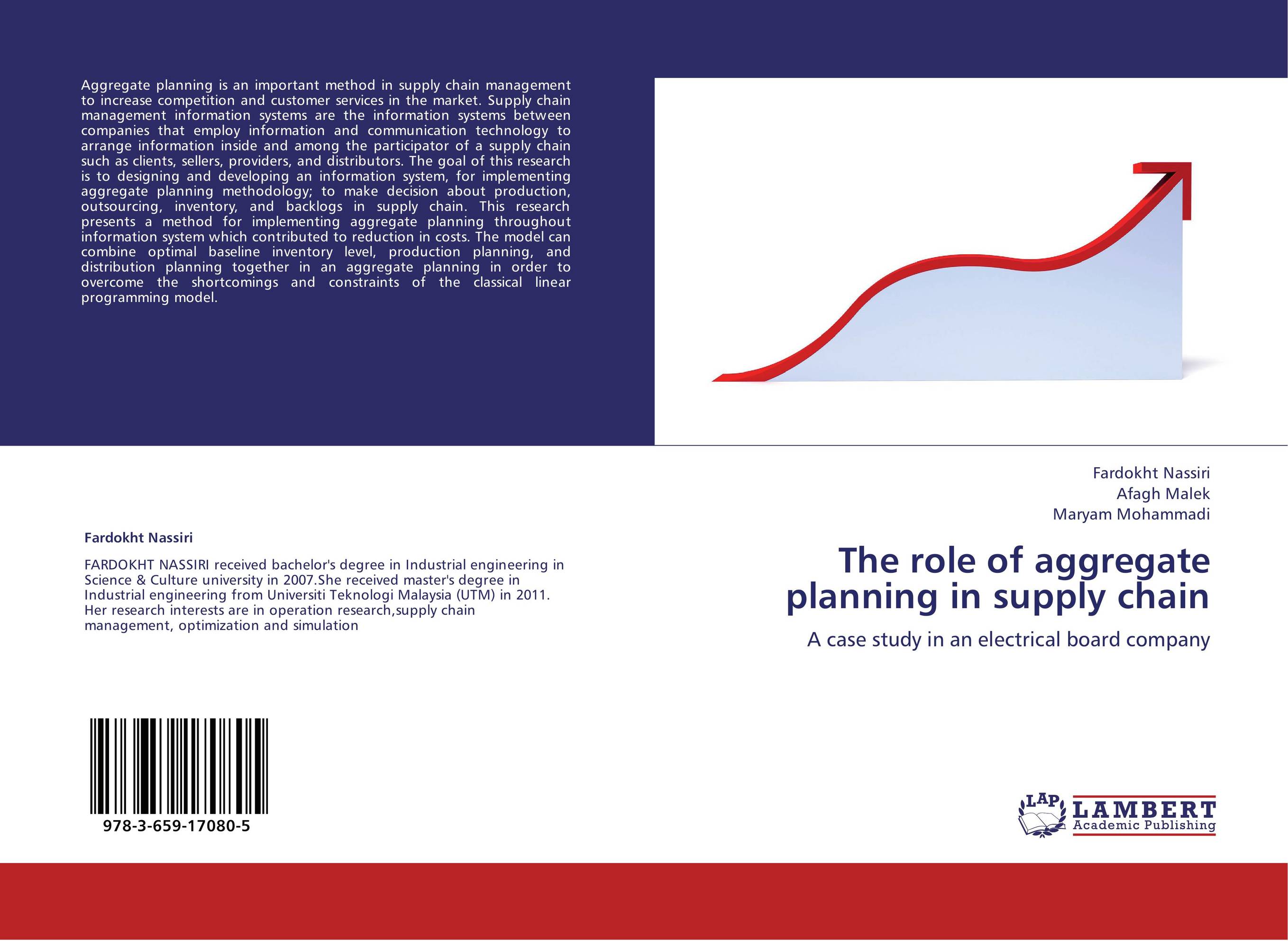 The role of aggregate planning in supply chain. A case study in an electrical board company.
