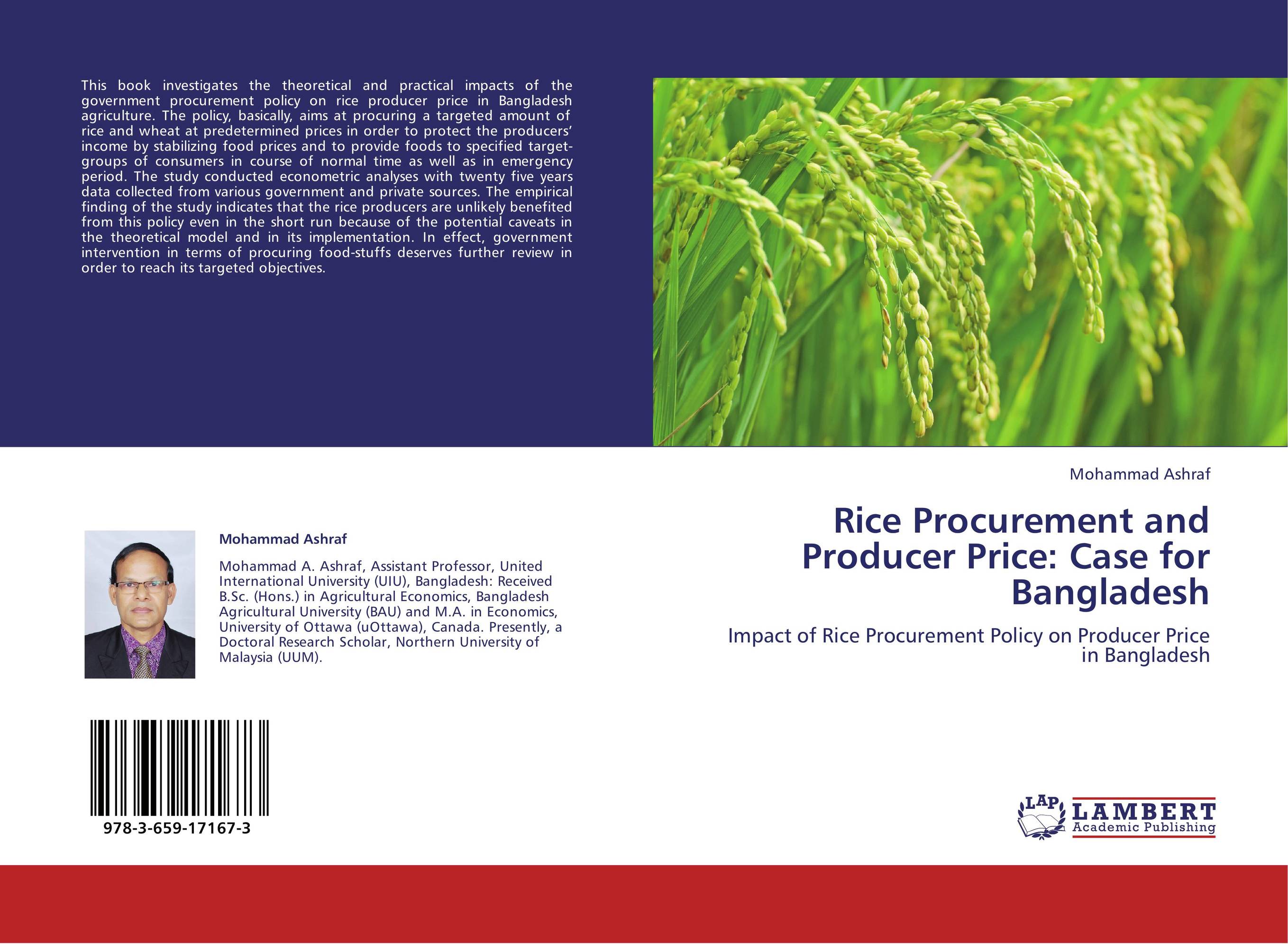 Rice Procurement and Producer Price: Case for Bangladesh. Impact of Rice Procurement Policy on Producer Price in Bangladesh.