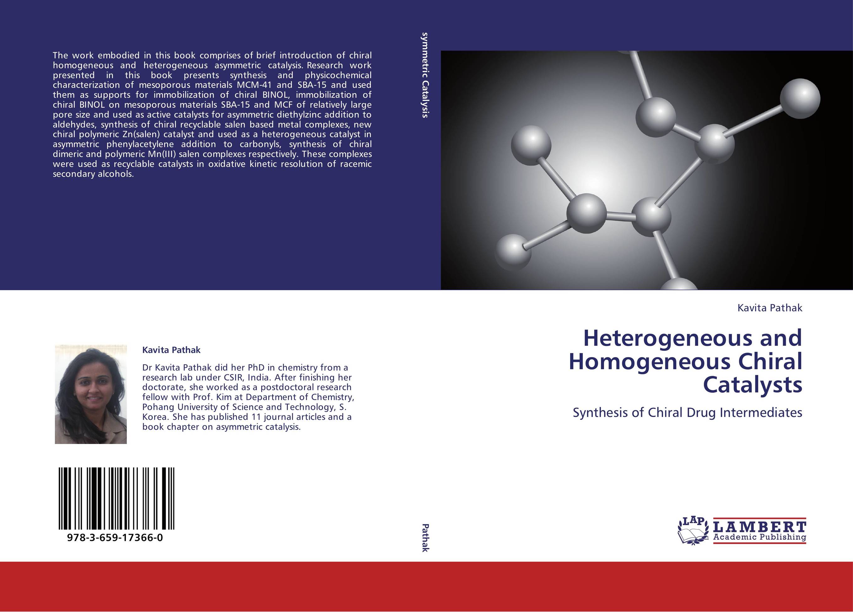 Heterogeneous and Homogeneous Chiral Catalysts. Synthesis of Chiral Drug Intermediates.