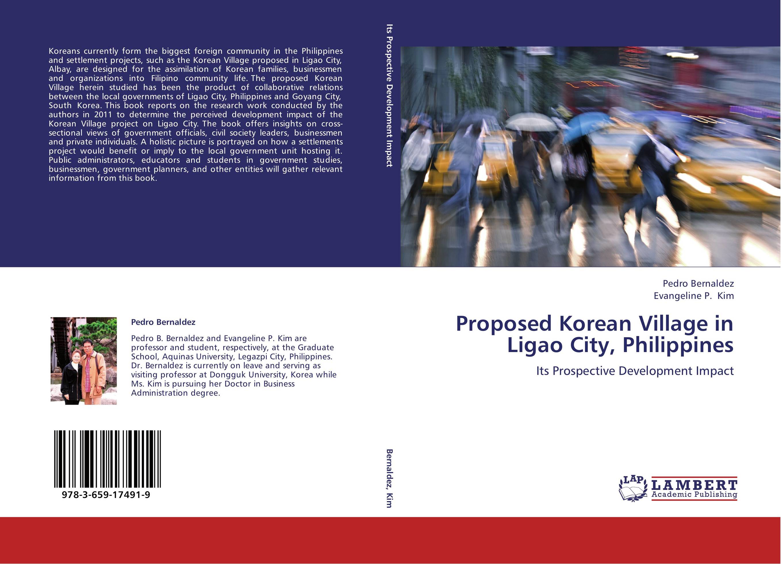 Proposed Korean Village in Ligao City, Philippines. Its Prospective Development Impact.