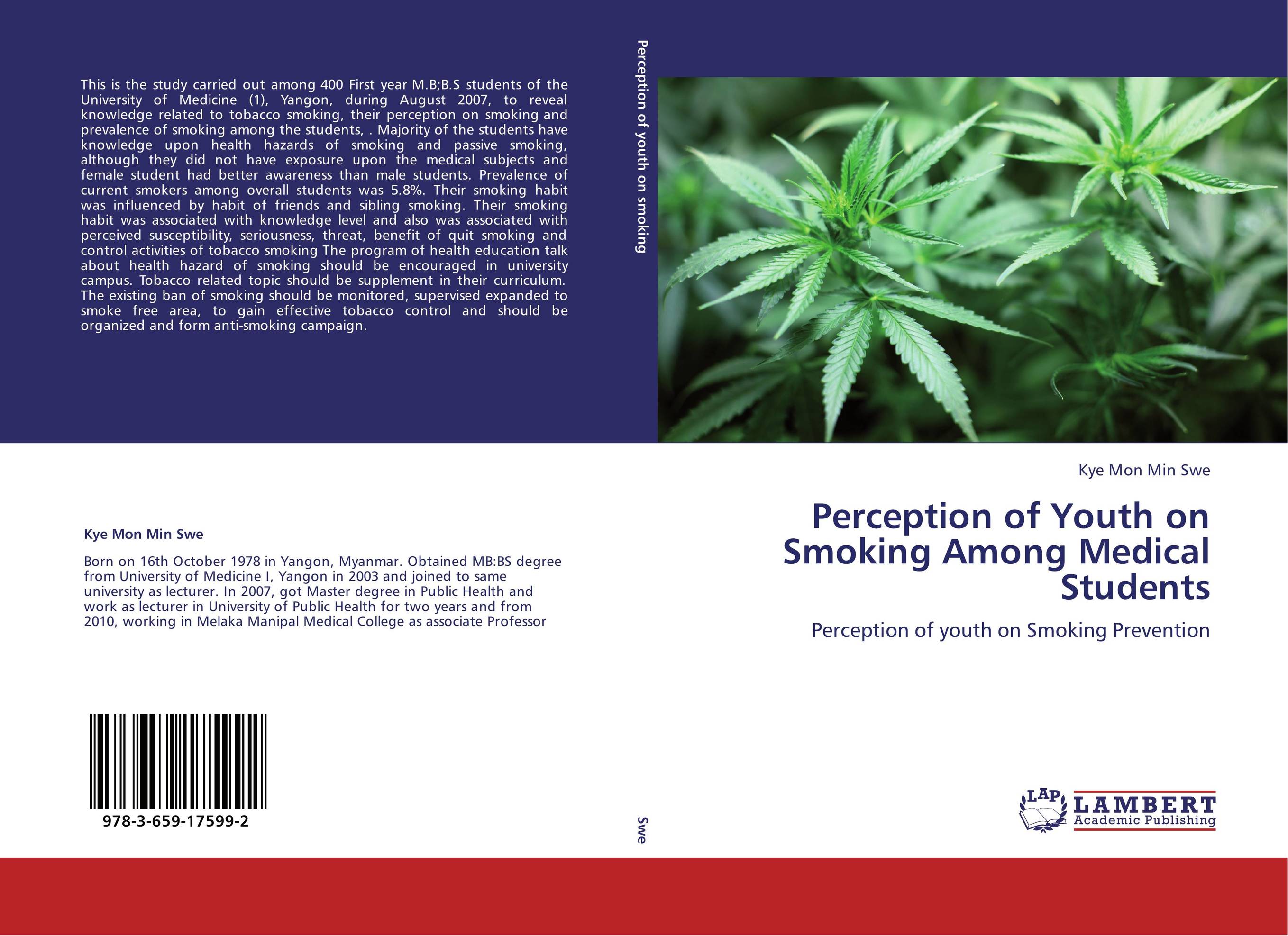 Perception of Youth on Smoking Among Medical Students. Perception of youth on Smoking Prevention.